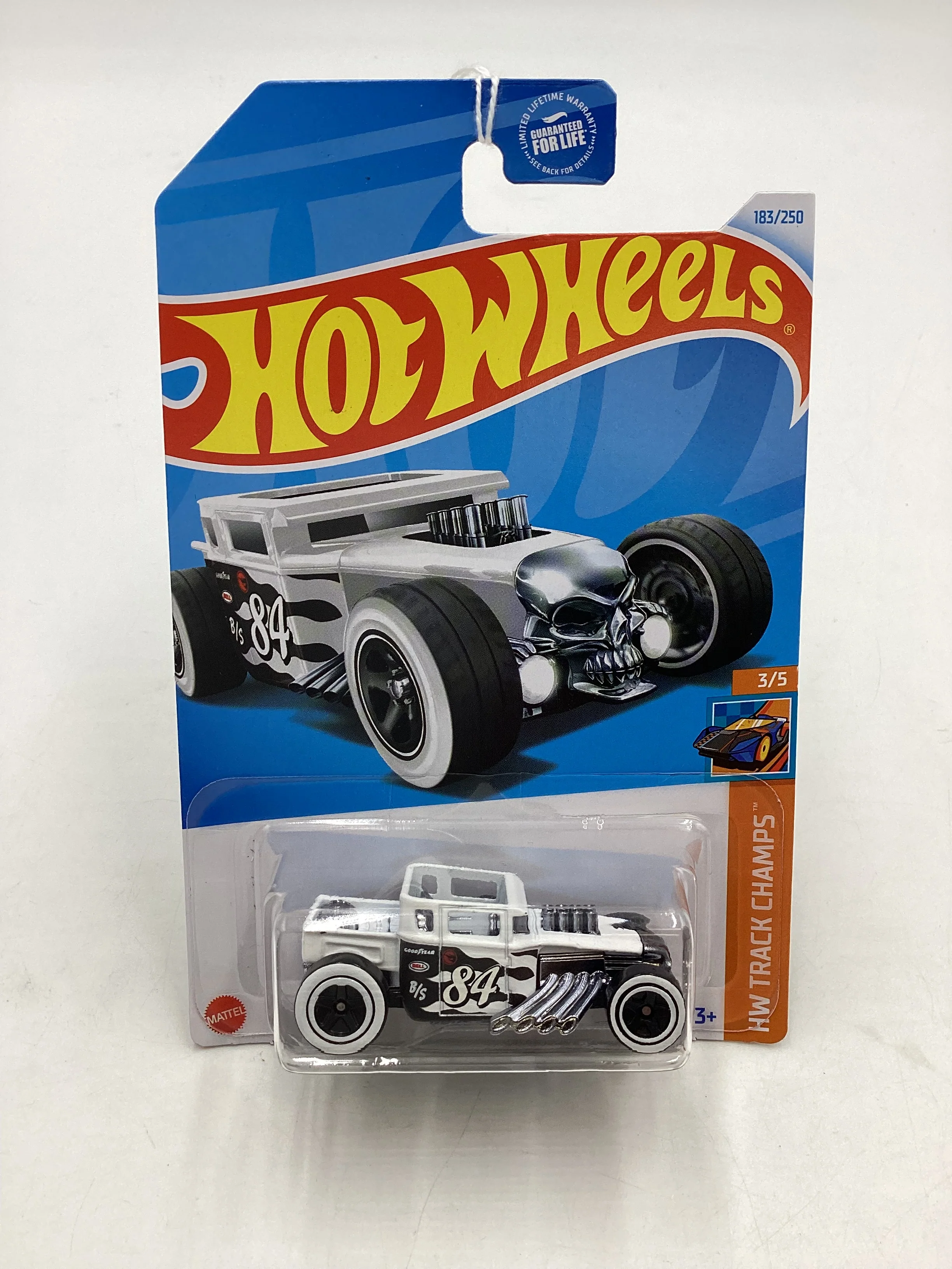 2024 Hot Wheels #183 Bone Shaker White Treasure Hunt see description 275i