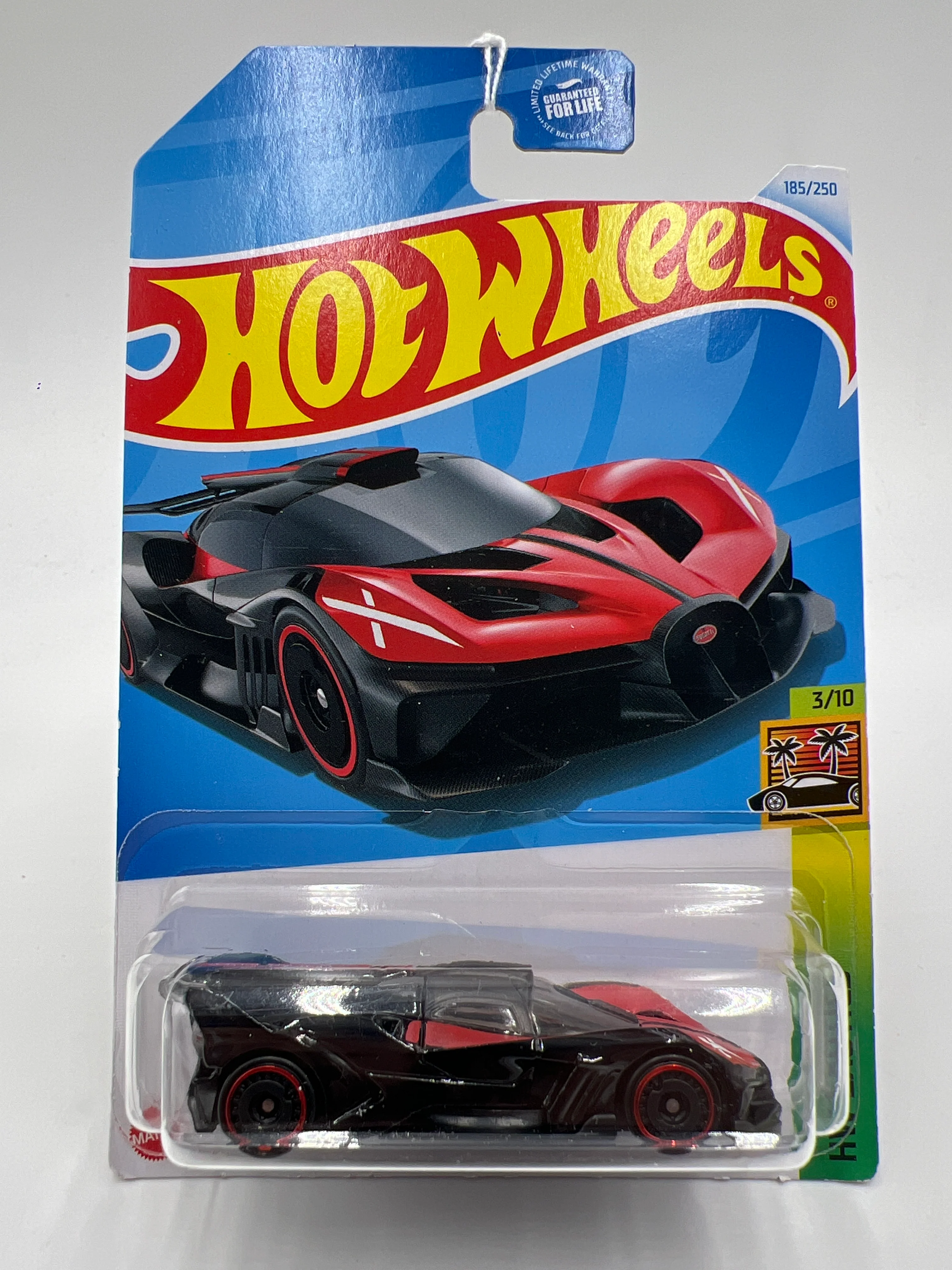 2024 Hot Wheels Exotics #185 Bugatti Bolide Red/Black 105D - Image 2