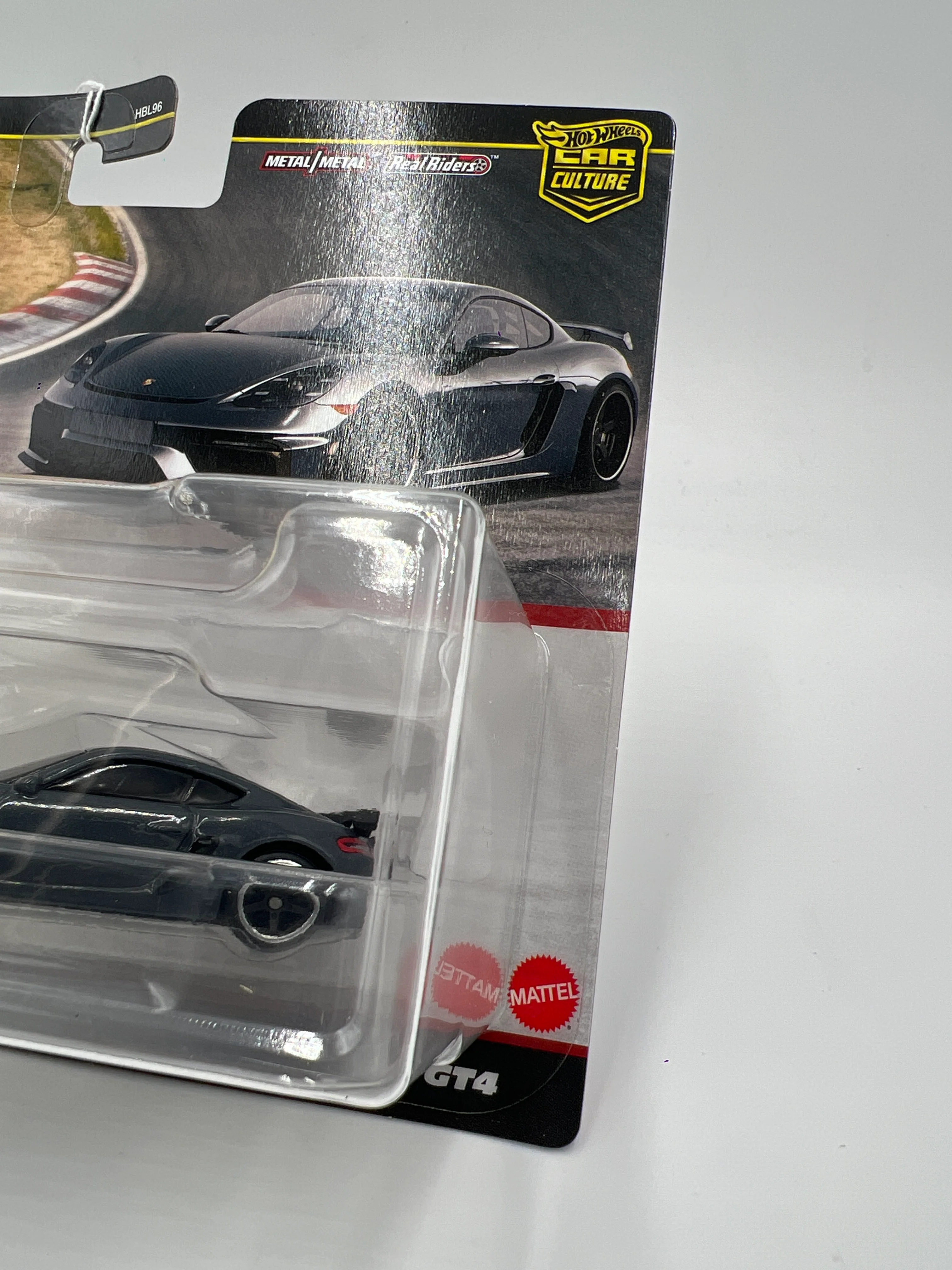 2025 Hot Wheels Car Culture Target 2 Pack Porsche 993 GT2 Yellow & Porsche 718 Cayman GT4 Gray 281B - Image 5
