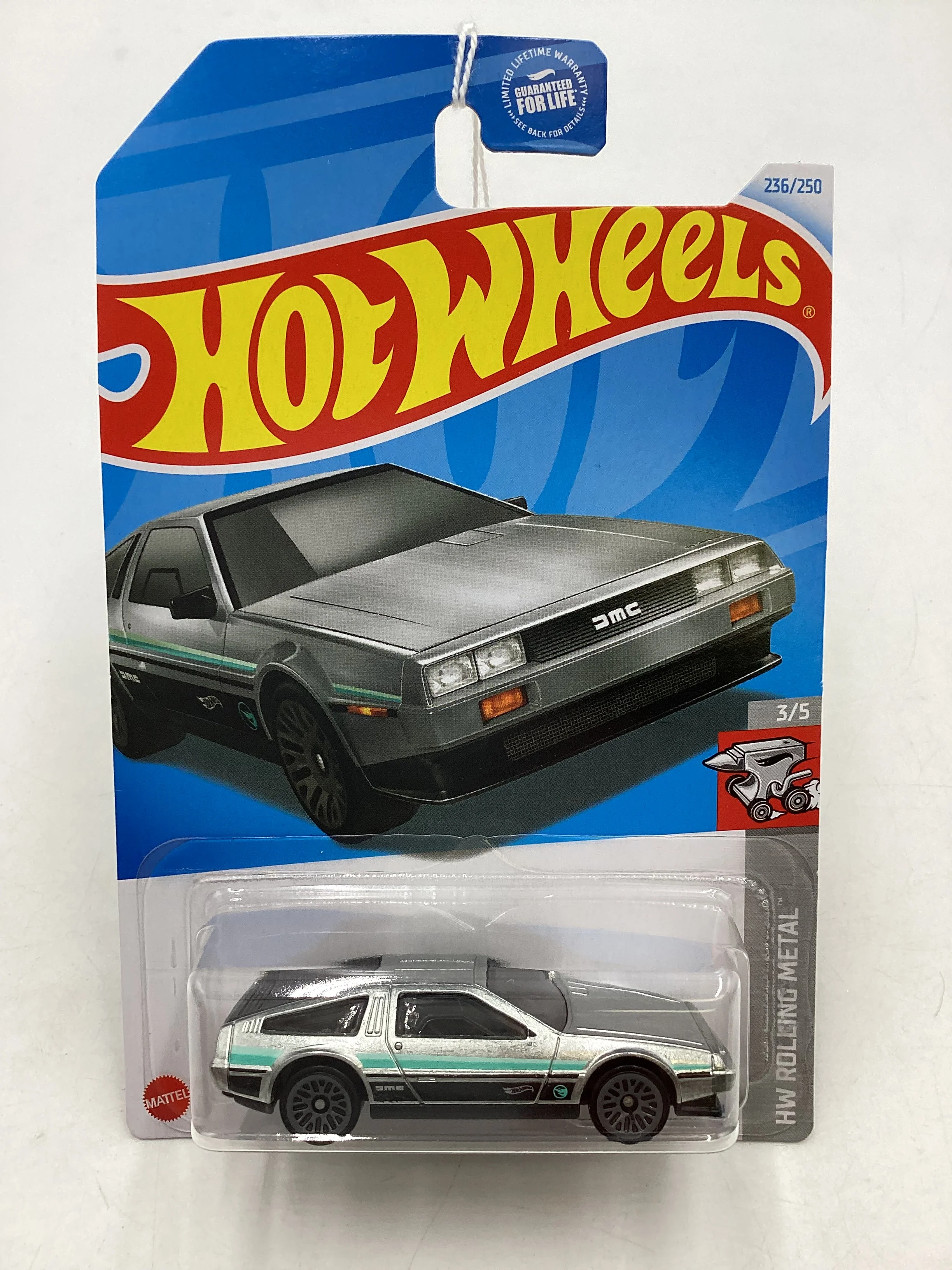 2024 Hot Wheels #236 DMC Delorean Treasure Hunt N Case 273E - Image 2