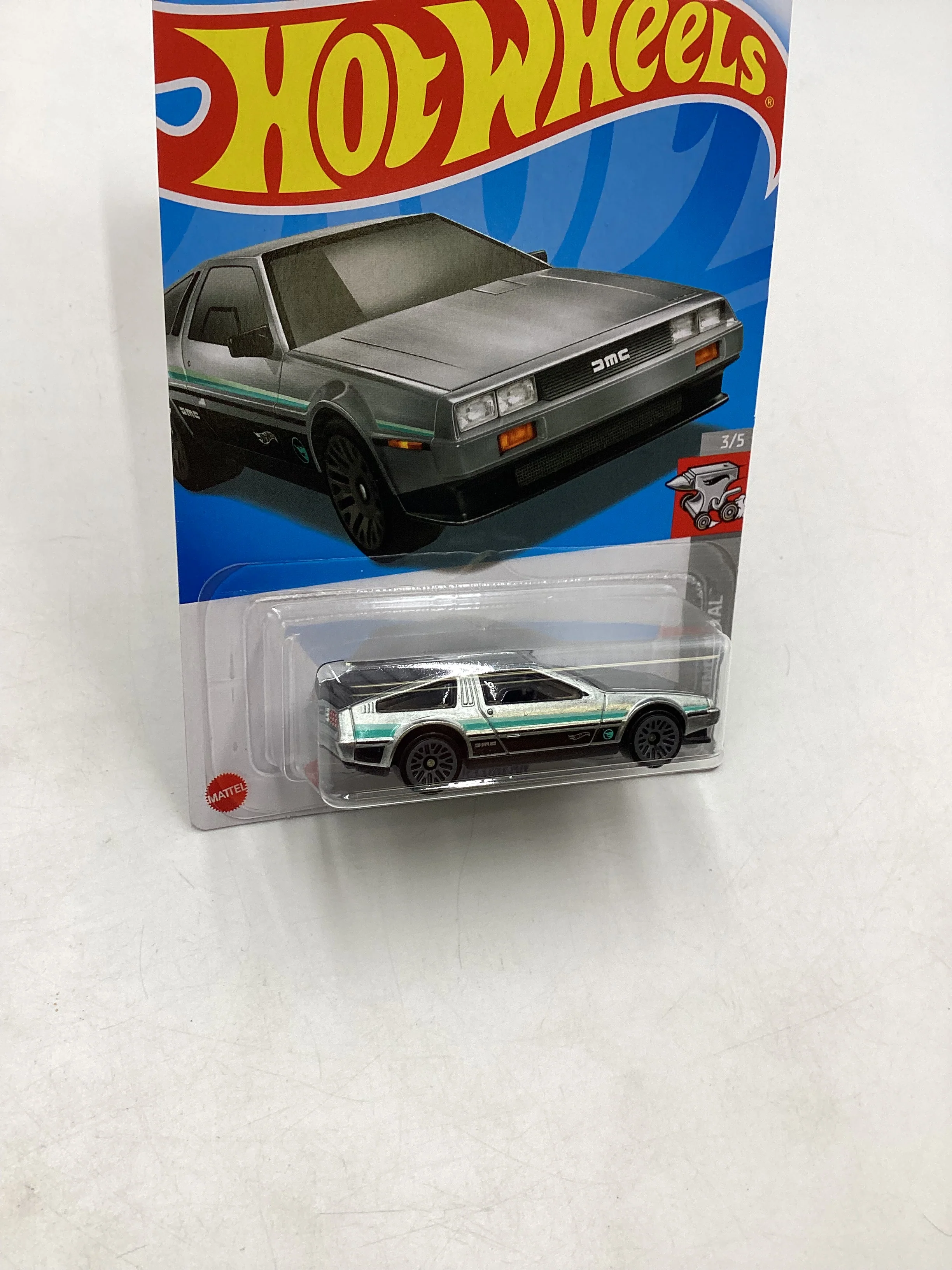 2024 Hot Wheels #236 DMC Delorean Treasure Hunt N Case 273E - Image 5