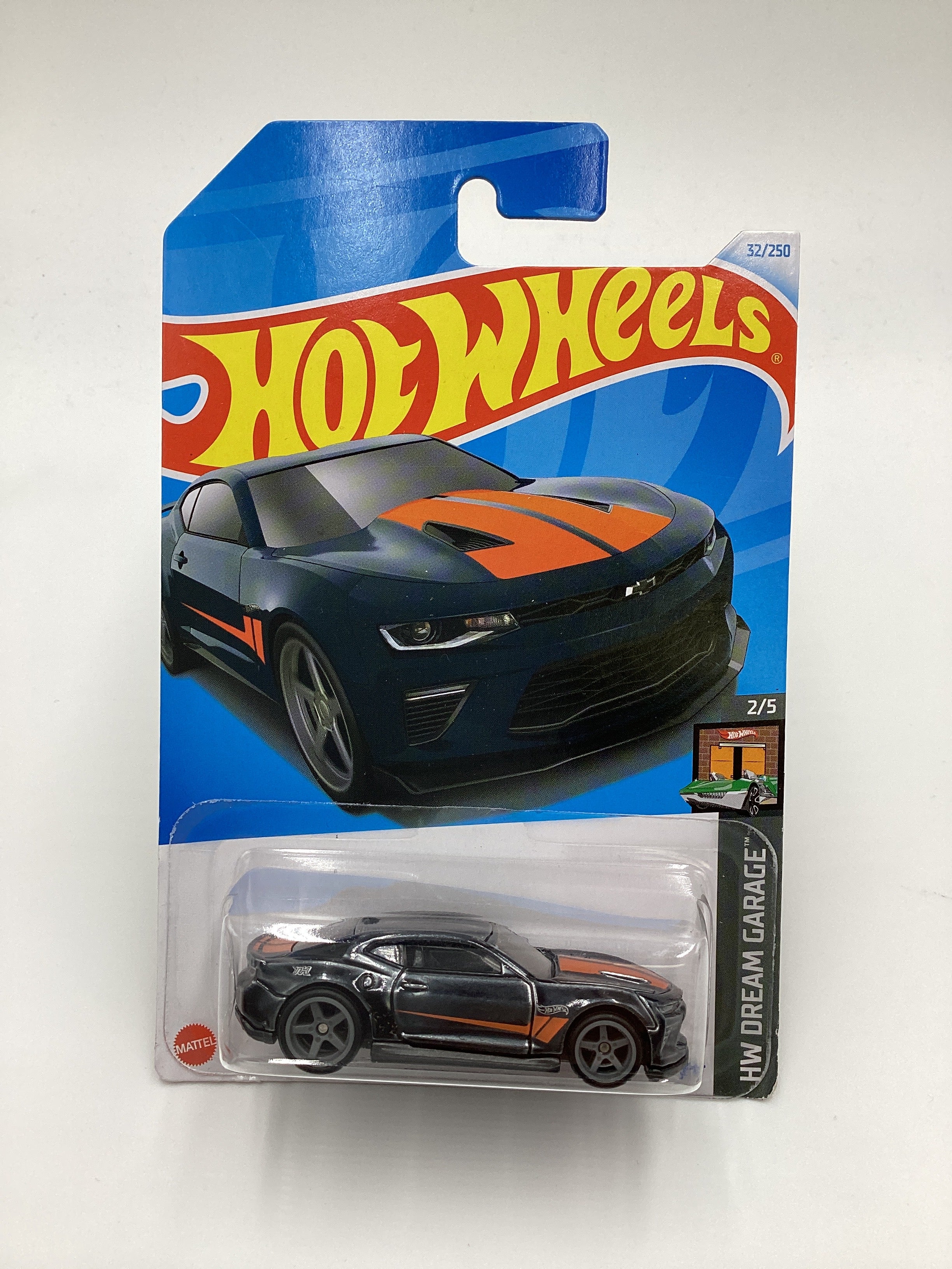2024 Hot Wheels #32 18 Camaro SS International Card STH Super Treasure Hunt with protector - Image 2