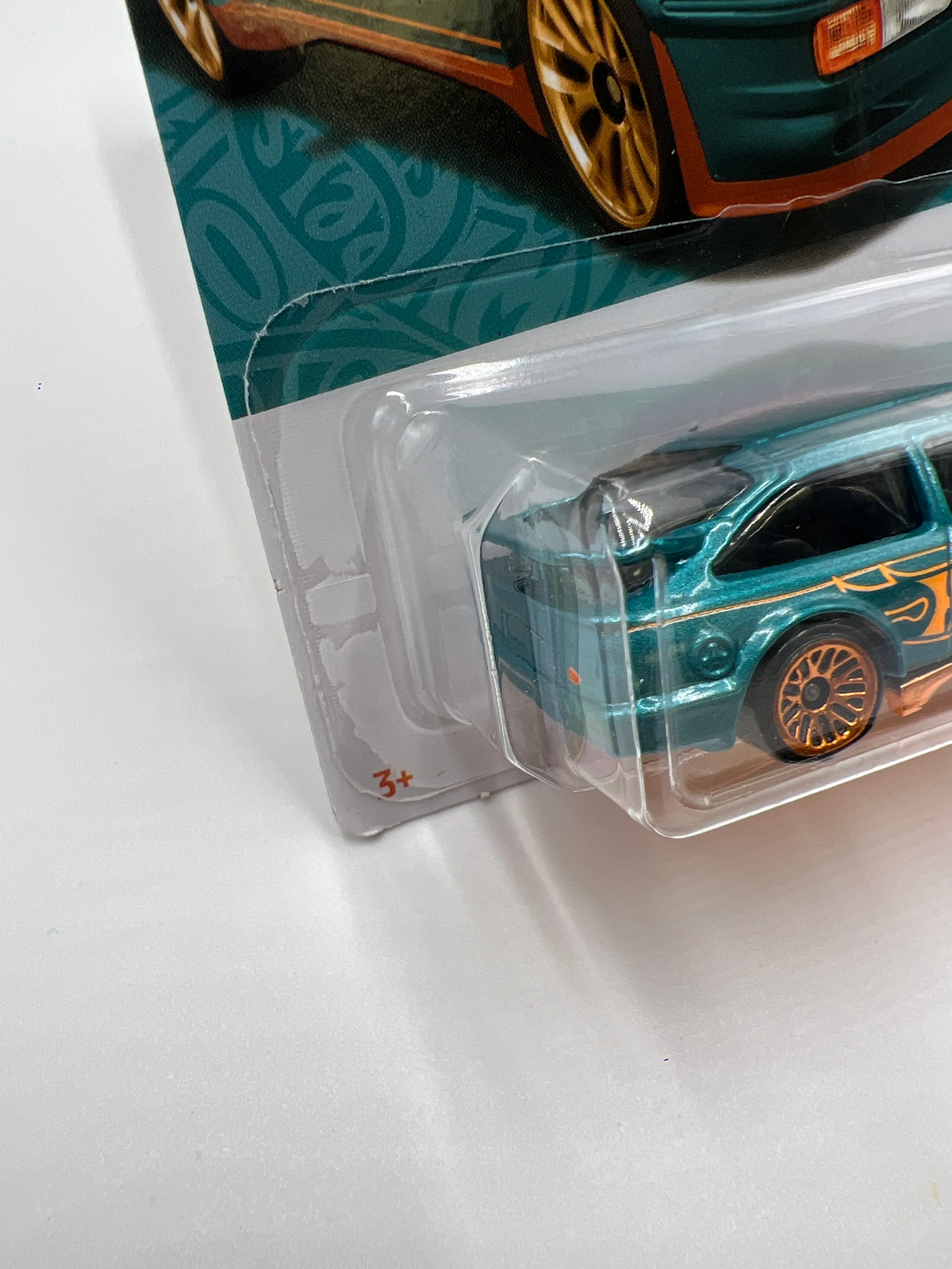 2024 Hot Wheels 56th Anniversary Pearl and Chrome #1 87 Ford Sierra Cosworth 155A - Image 5
