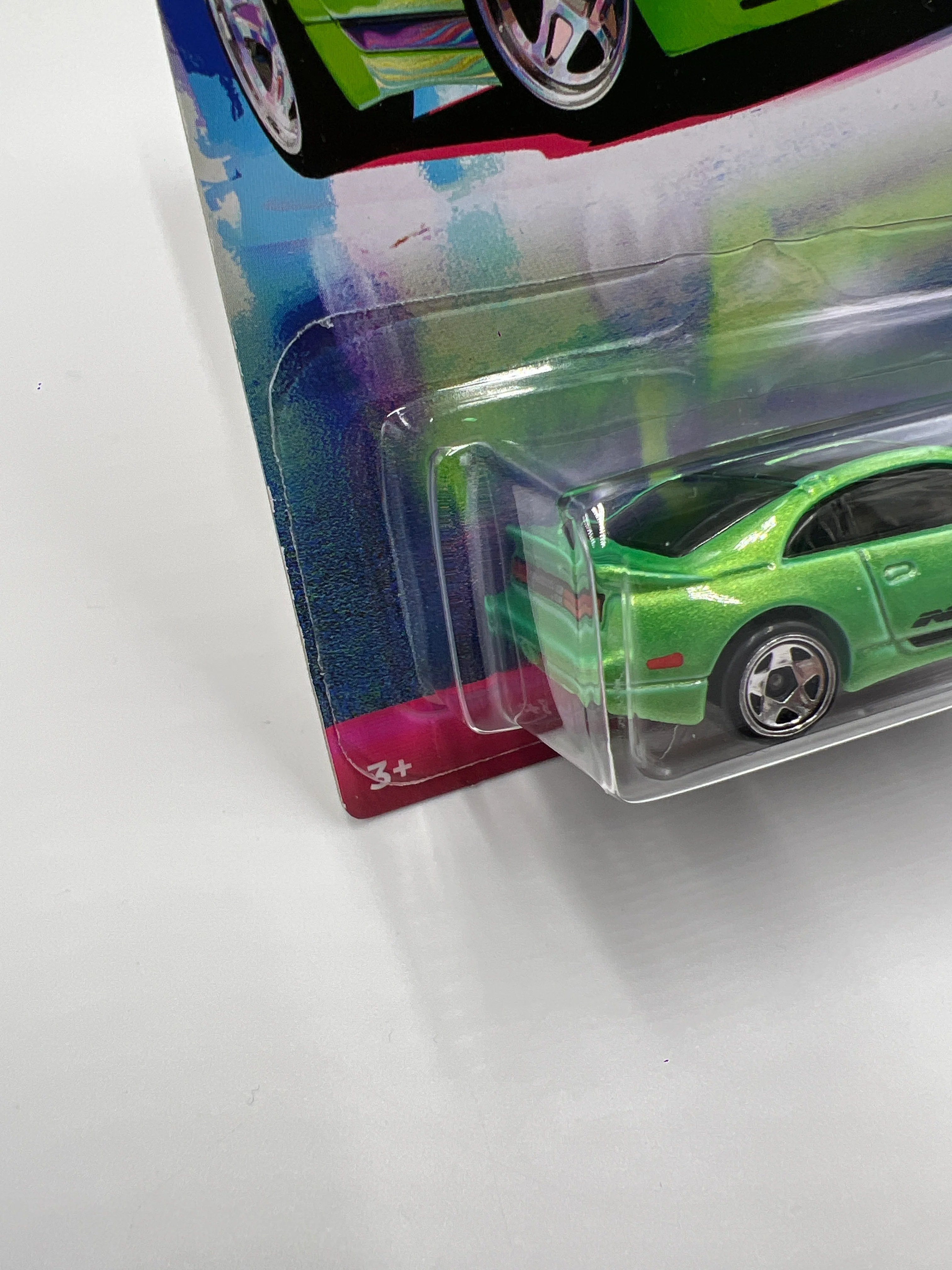 2024 Hot Wheels 90s Street Scene #3 Nissan 300ZX Twin Turbo Green 160N - Image 4