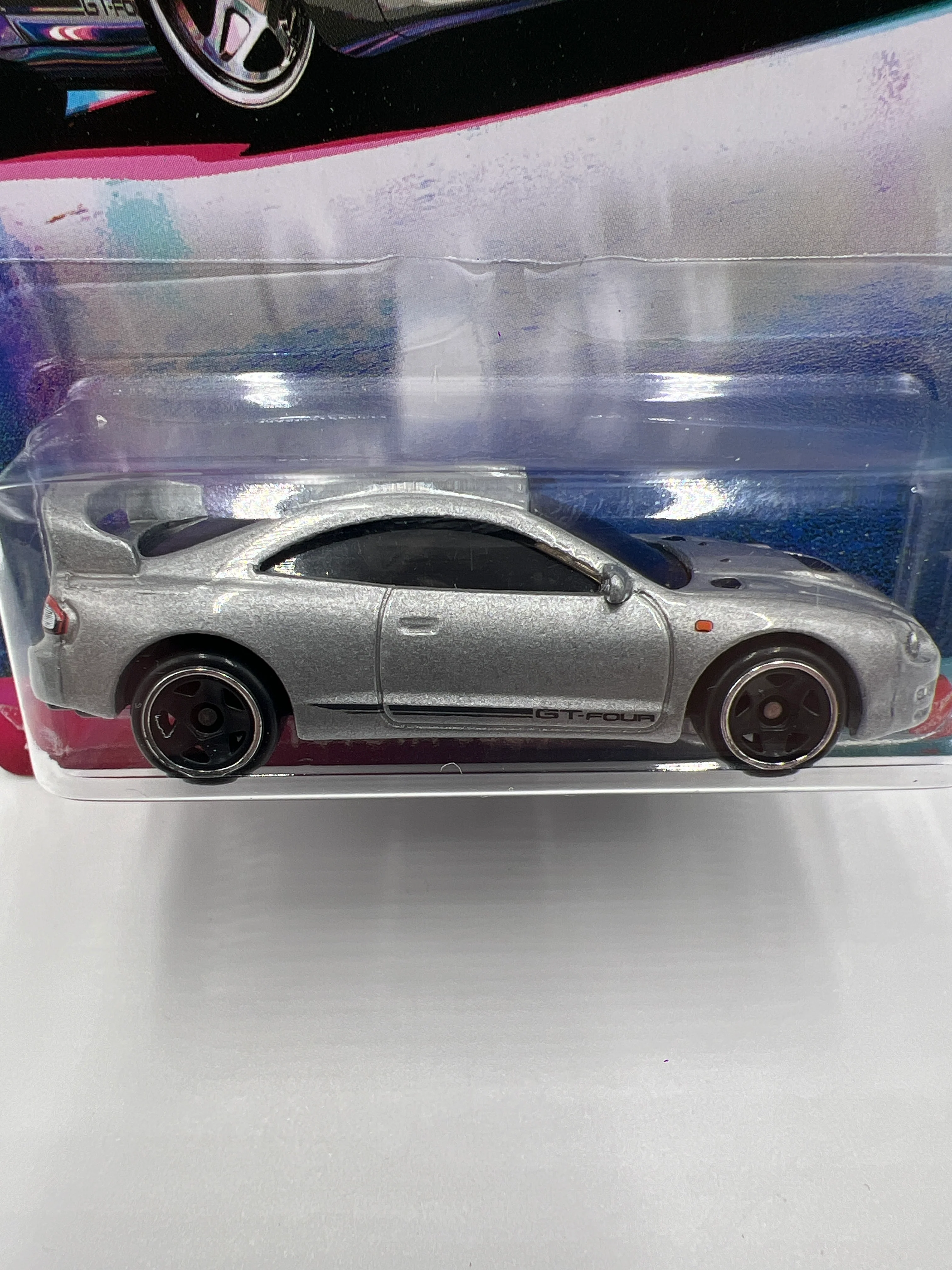 2024 Hot Wheels 90s Street Scene #4 95 Toyota Celica GT-Four Silver see description 161C - Image 2