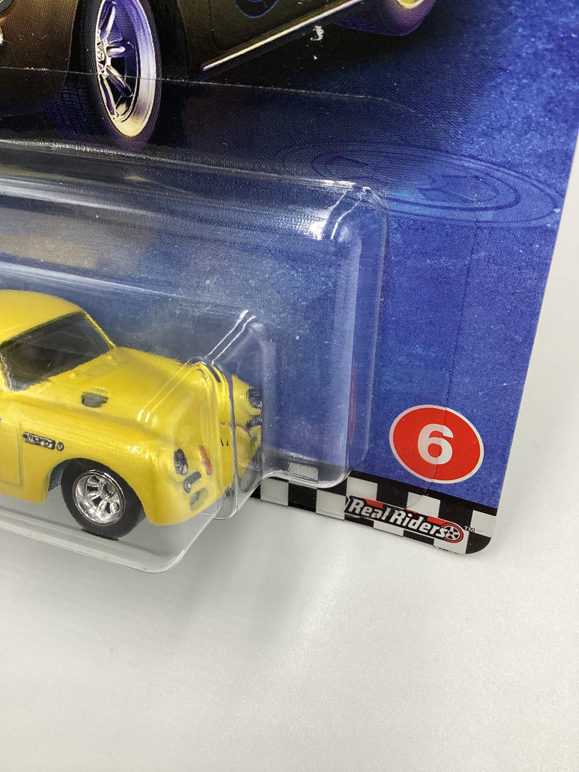 Hot Wheels Boulevard #6 Porsche 356 Outlaw Yellow Card Not Perfect 262C - Image 4