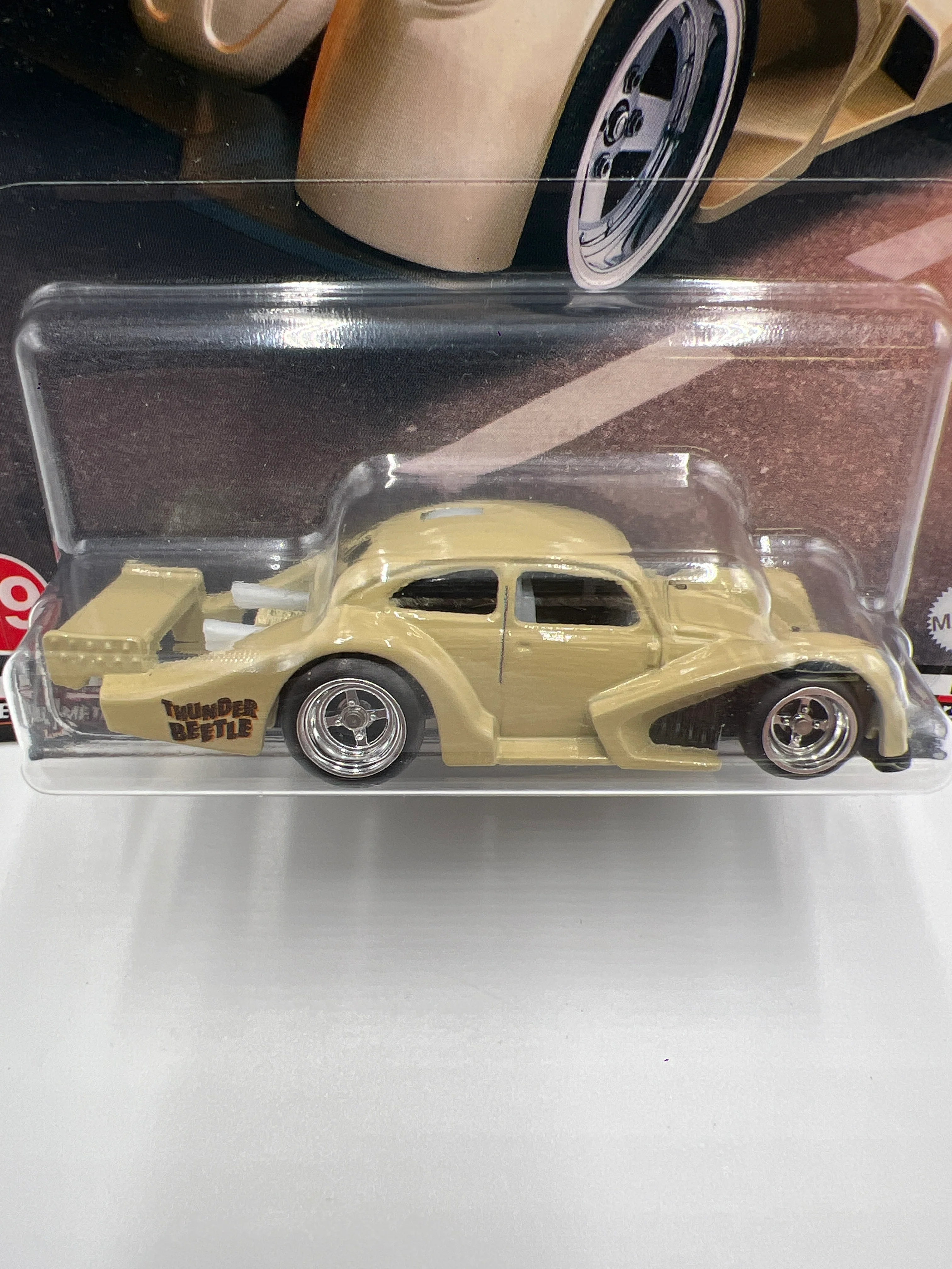 Hot Wheels Boulevard #39 Volkswagen Kafer Racer Tan Cracked Blister 262E - Image 3