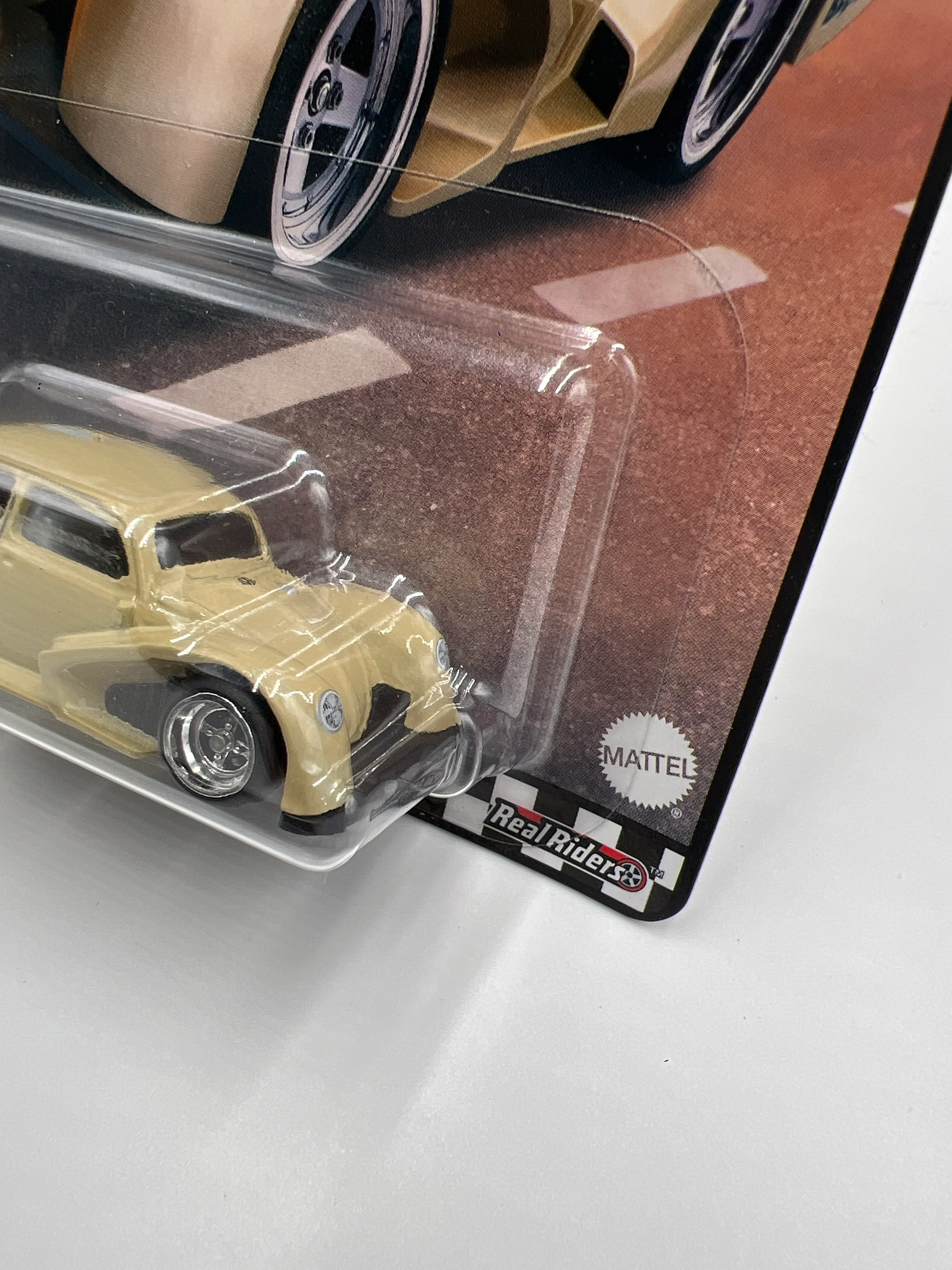 Hot Wheels Boulevard #39 Volkswagen Kafer Racer Tan Cracked Blister 262E - Image 4