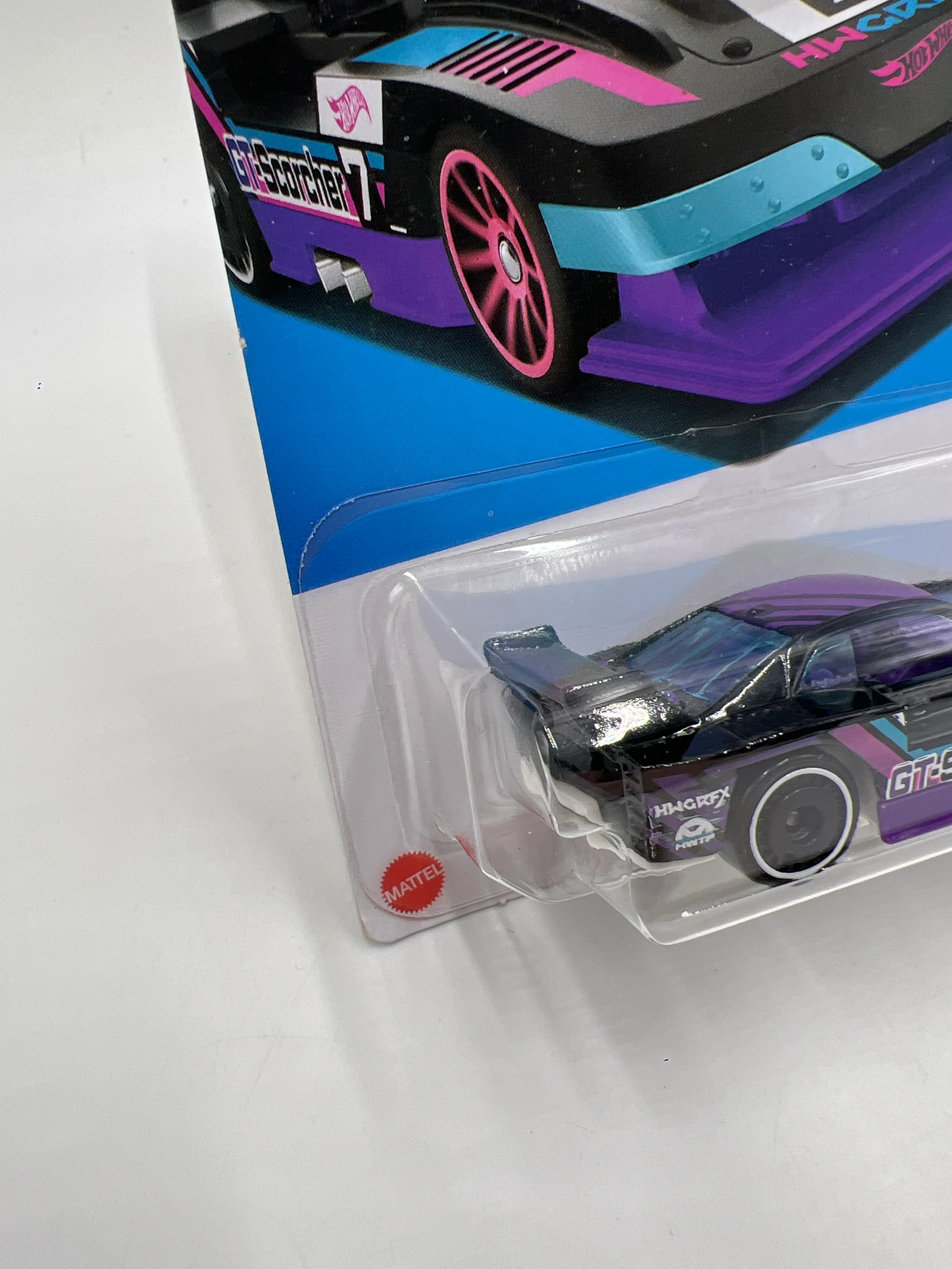 2024 Hot Wheels Lets Race #89 GT-Scorcher W/Protector - Image 4