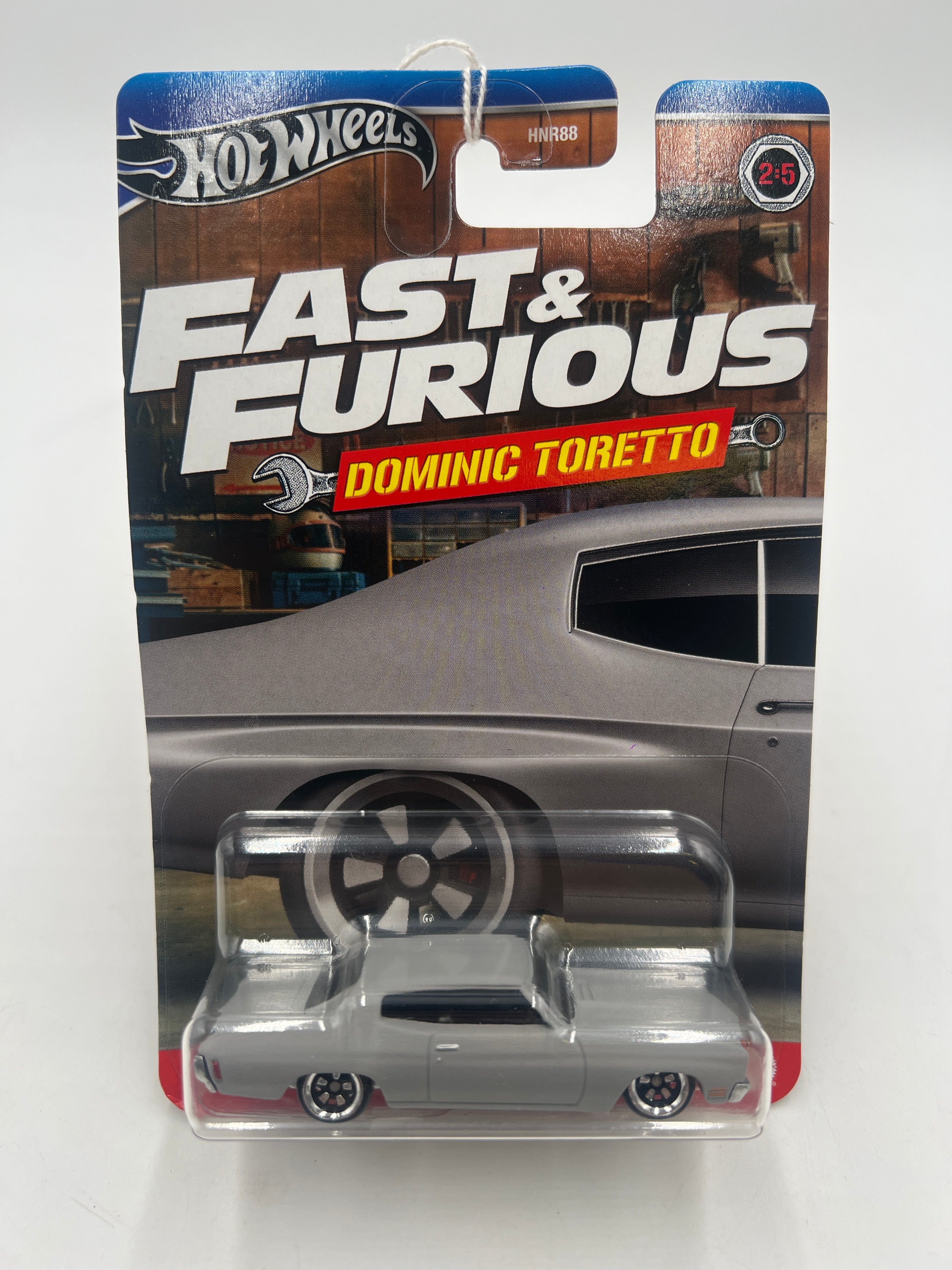 2024 Hot Wheels Fast & Furious Dominic Toretto 1970 Chevelle SS 2/5 Card Not Perfect see Desc. 71C - Image 2