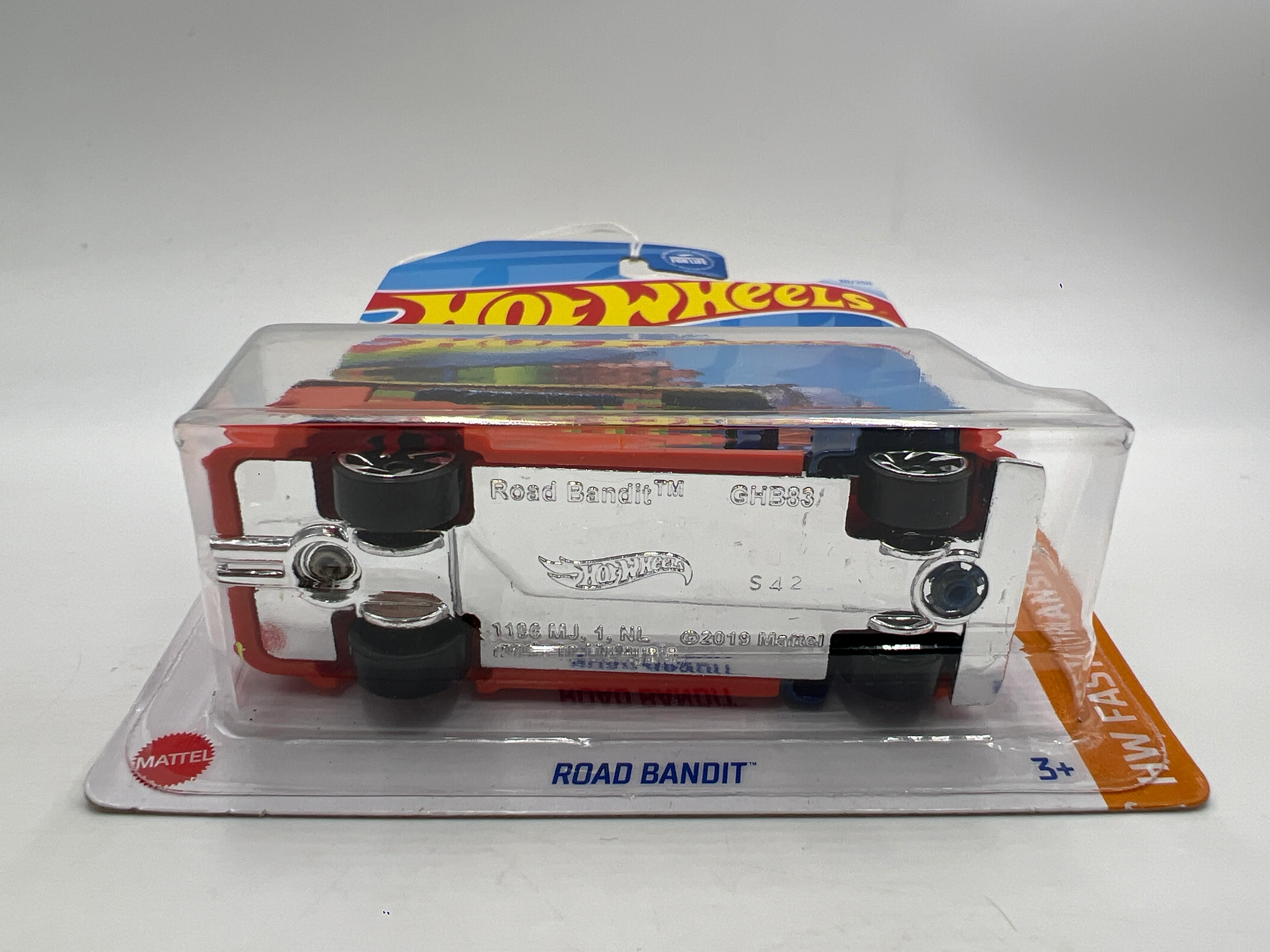 2024 Hot Wheels Fast Transit #30 Road Bandit Blue VV2 - Image 5