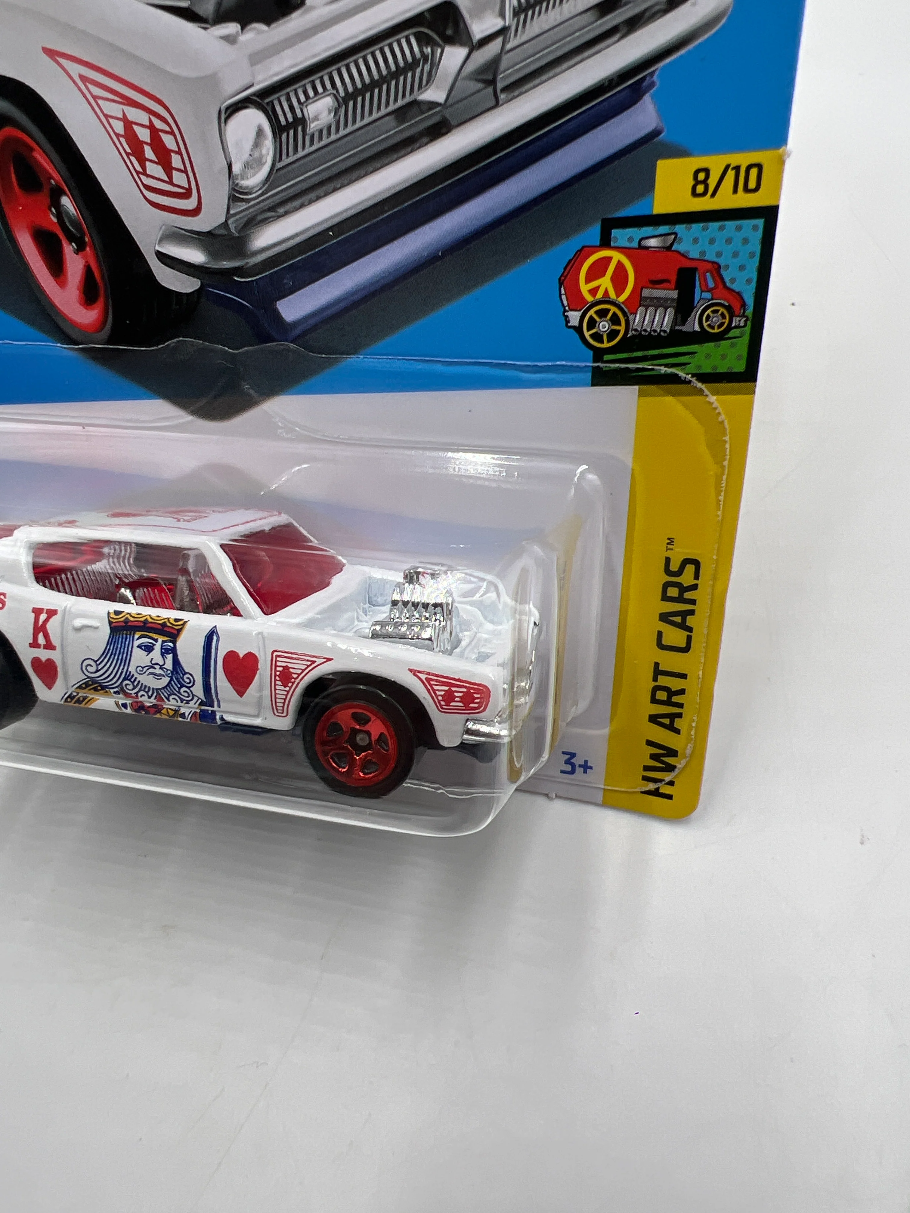 2024 Hot Wheels H Case #152 King Kuda White 55C - Image 4