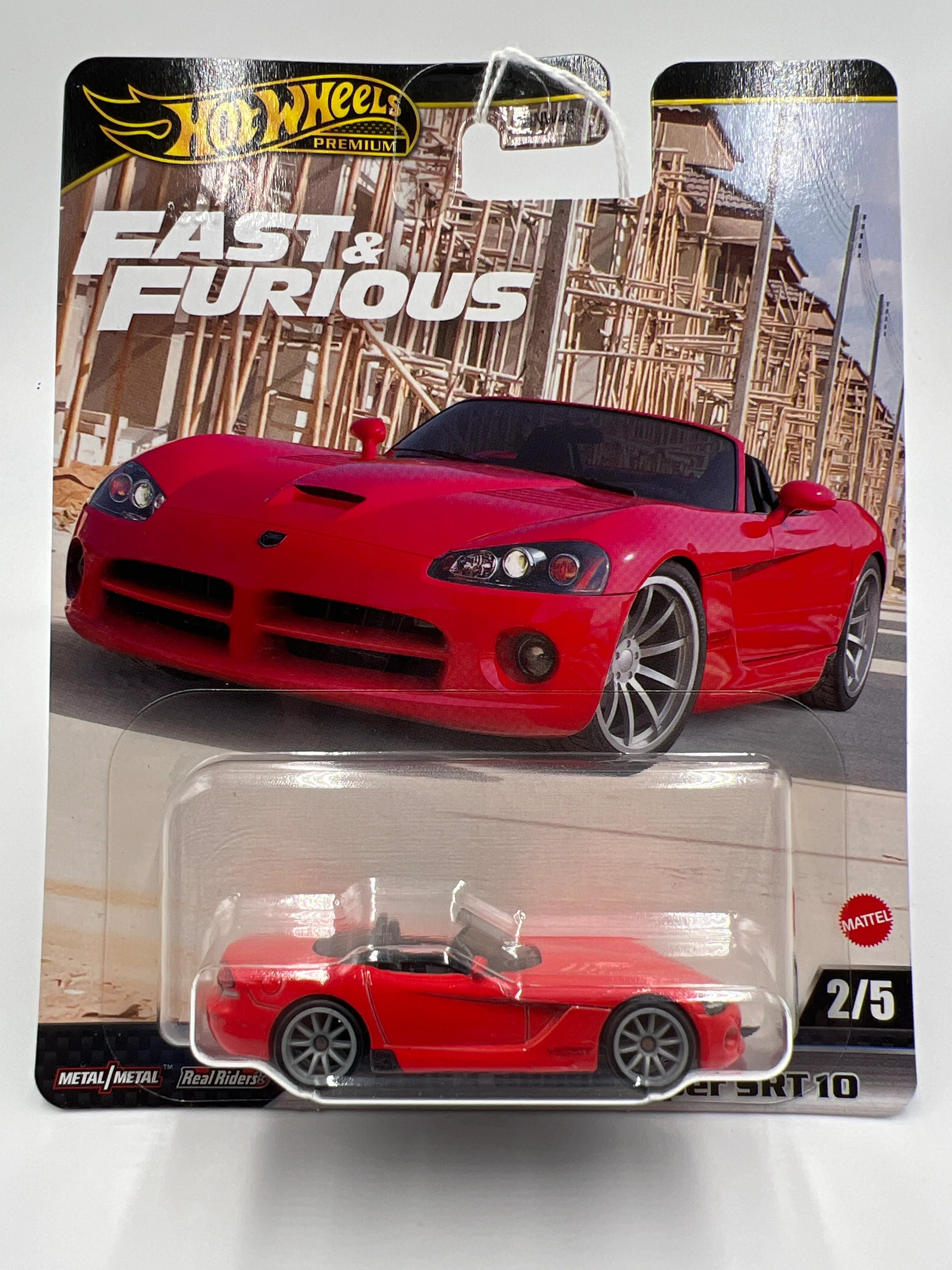 2024 Hot wheels Gold Label Fast and Furious #2 2003 Dodge Viper SRT10 Red 249C - Image 2