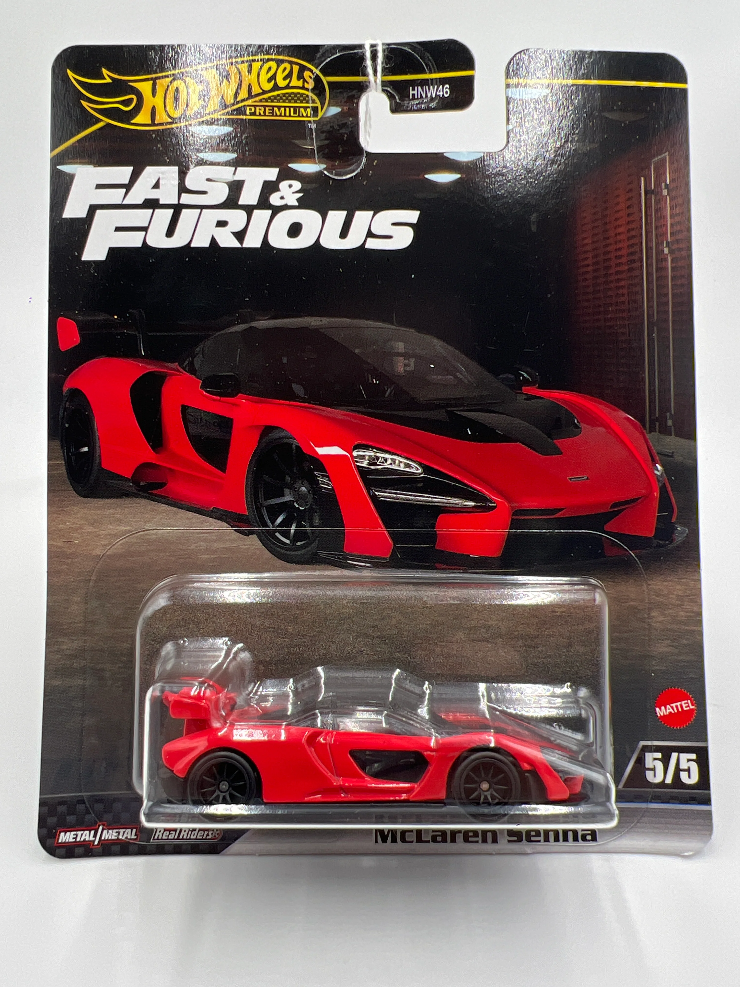 2024 Hot Wheels Gold Label Fast & Furious #5 McLaren Senna Red 248B