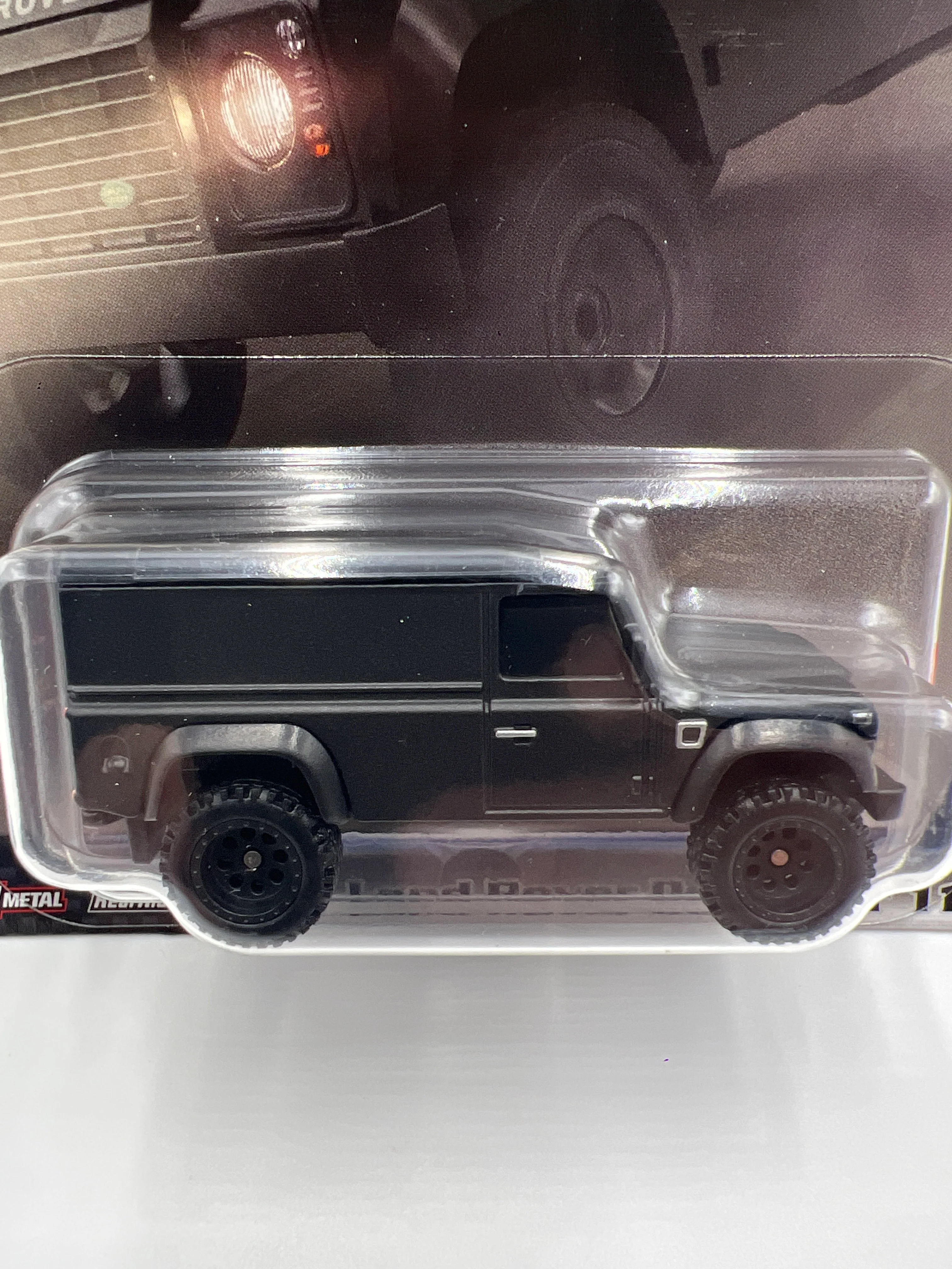 2024 Hot Wheels Gold Label Fast & Furious #4 Land Rover Defender 110 Matte Black 250E - Image 2