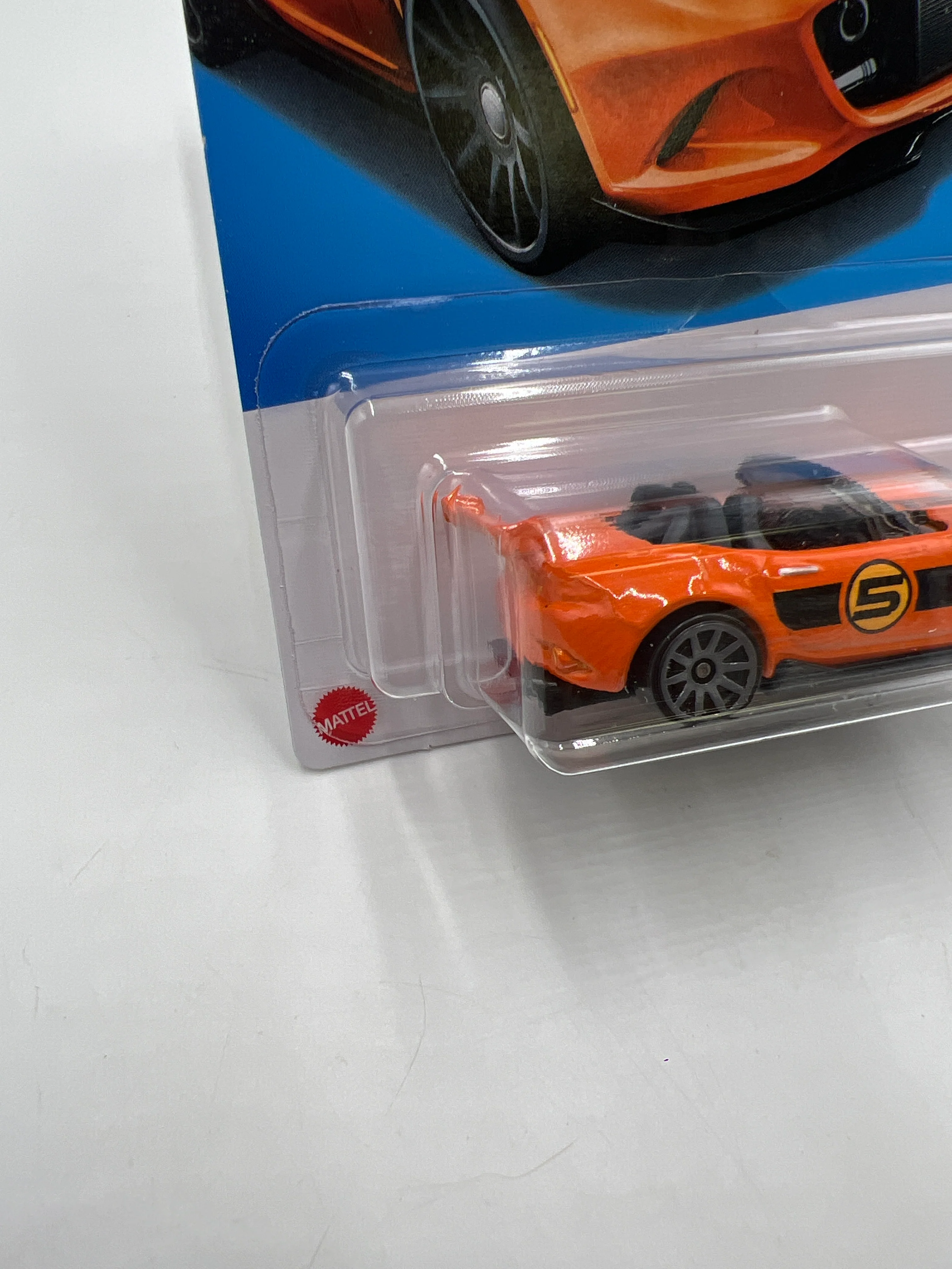 2024 Hot Wheels H Case #69 15 Mazda MX5 Miata Orange 86i - Image 5