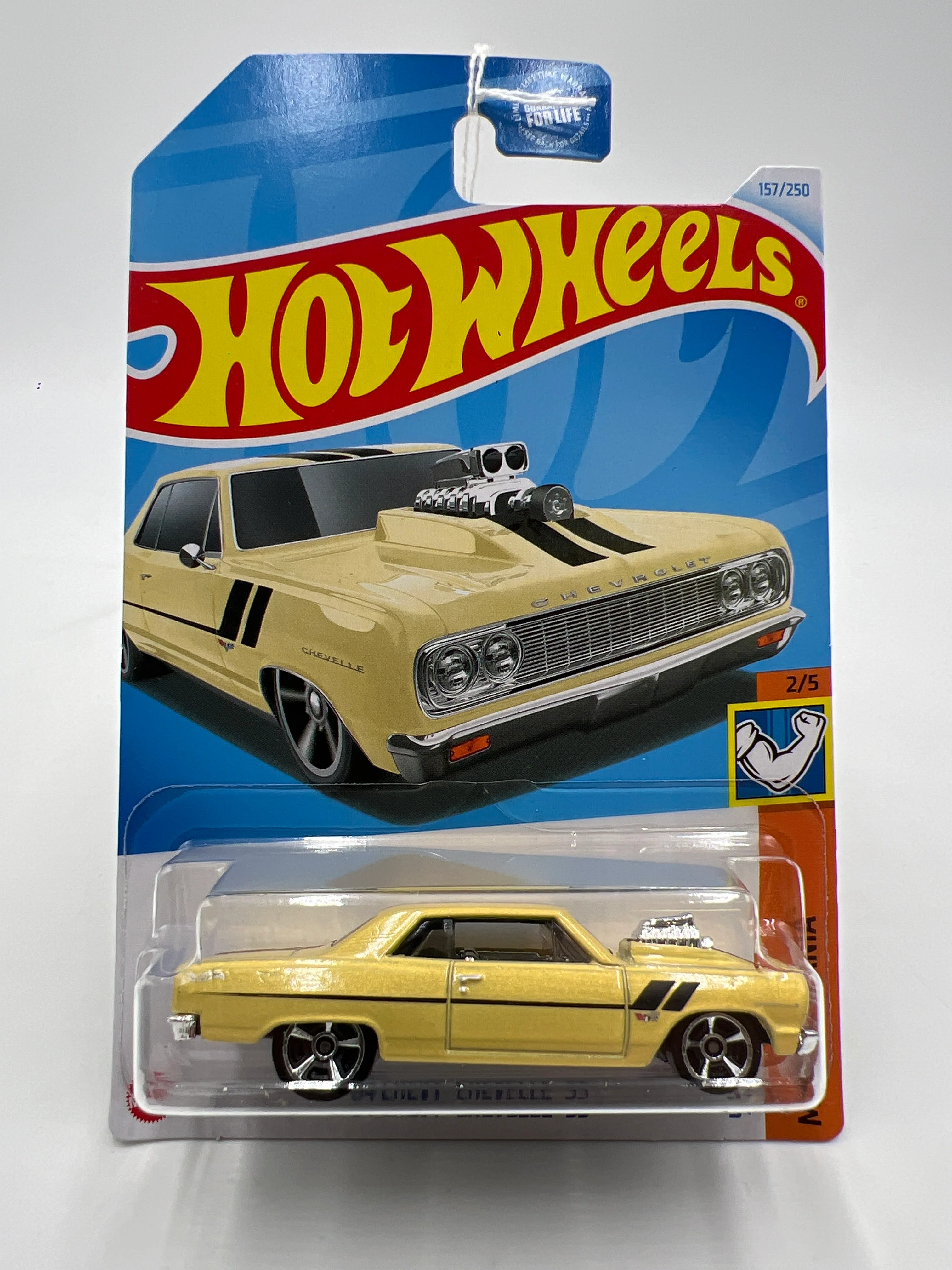 2024 Hot Wheels N Case #157 64 Chevy Chevelle SS Yellow 16D - Image 2