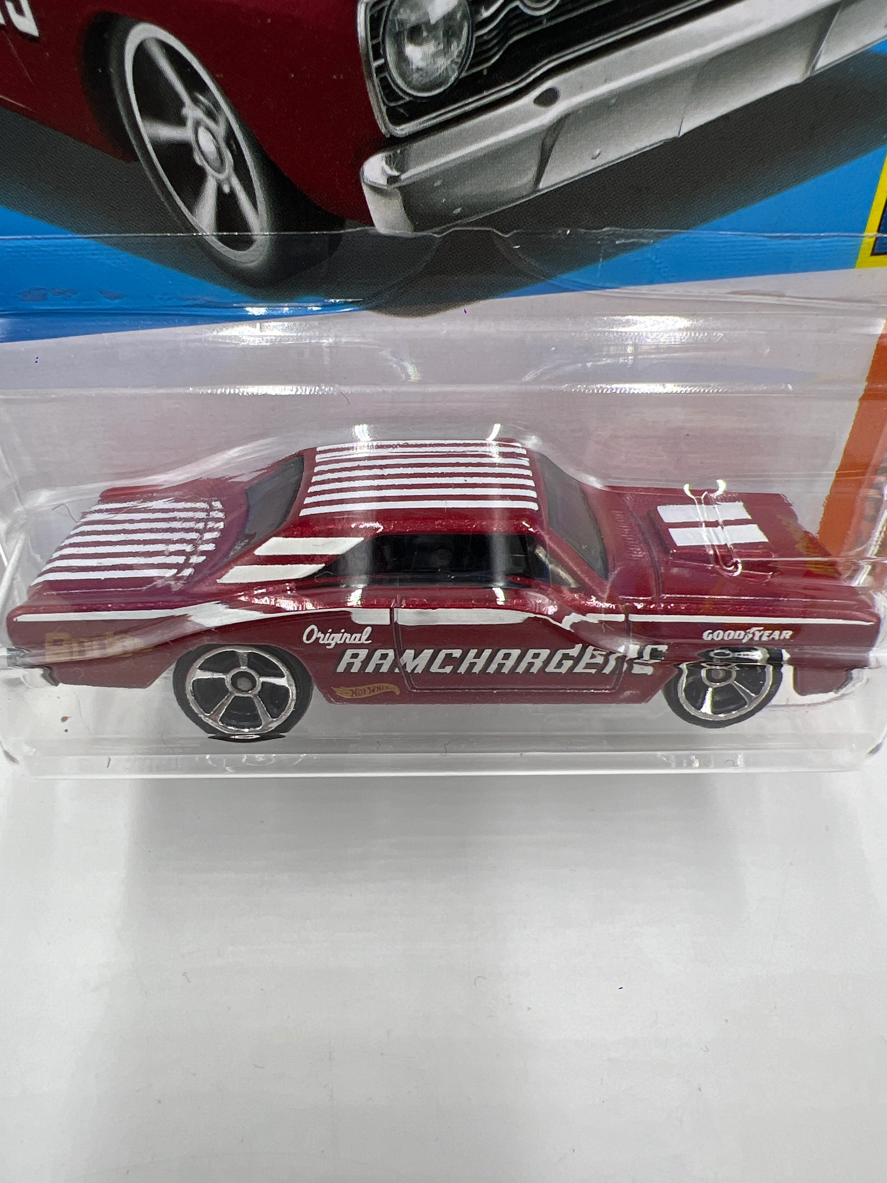 2024 Hot Wheels N Case #142 68 Dodge Dart Red 50G - Image 3