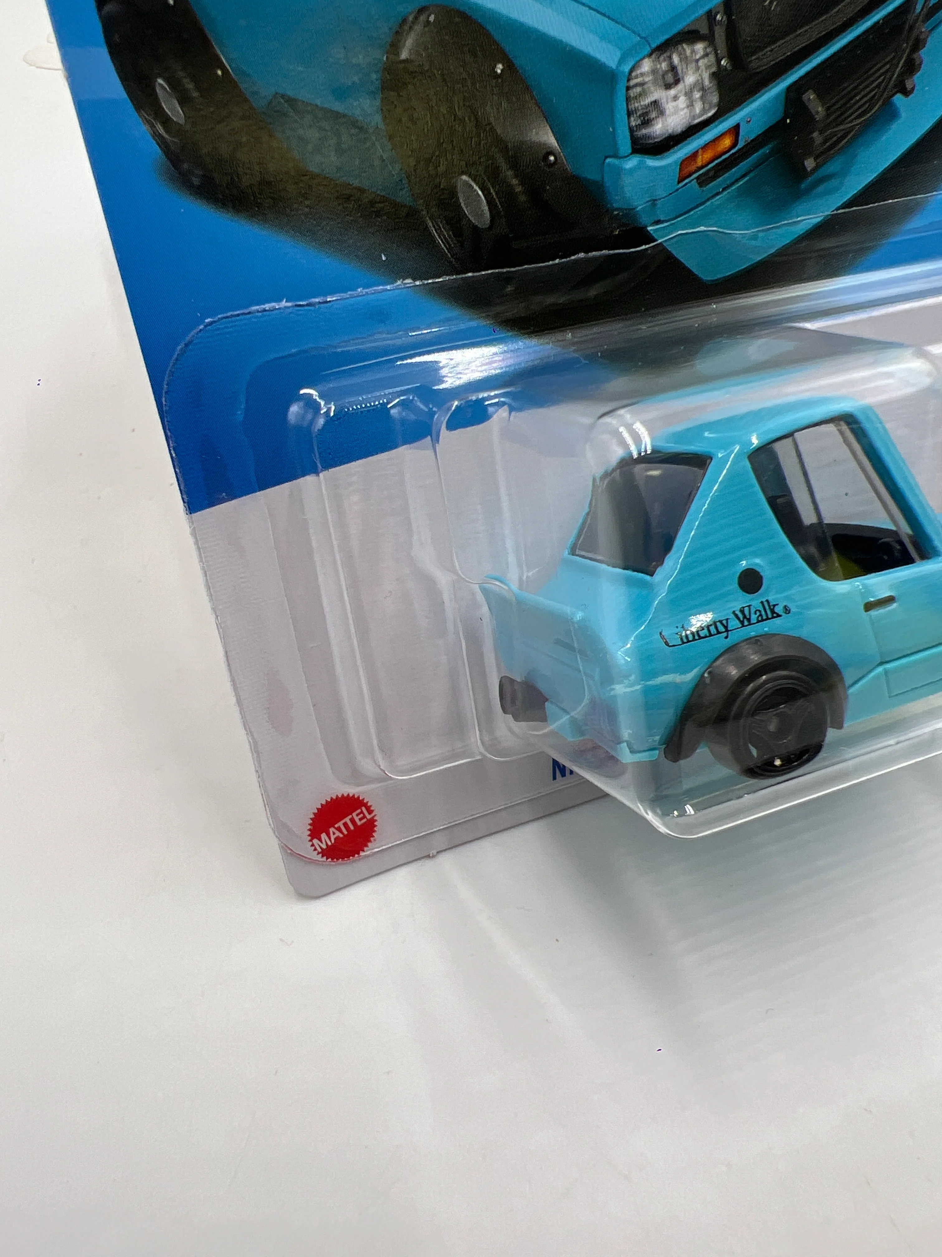 2024 Hot Wheels N Case #213 Tooned Nissan Skyline 2000GT-R LBWK Light Blue 83D - Image 4