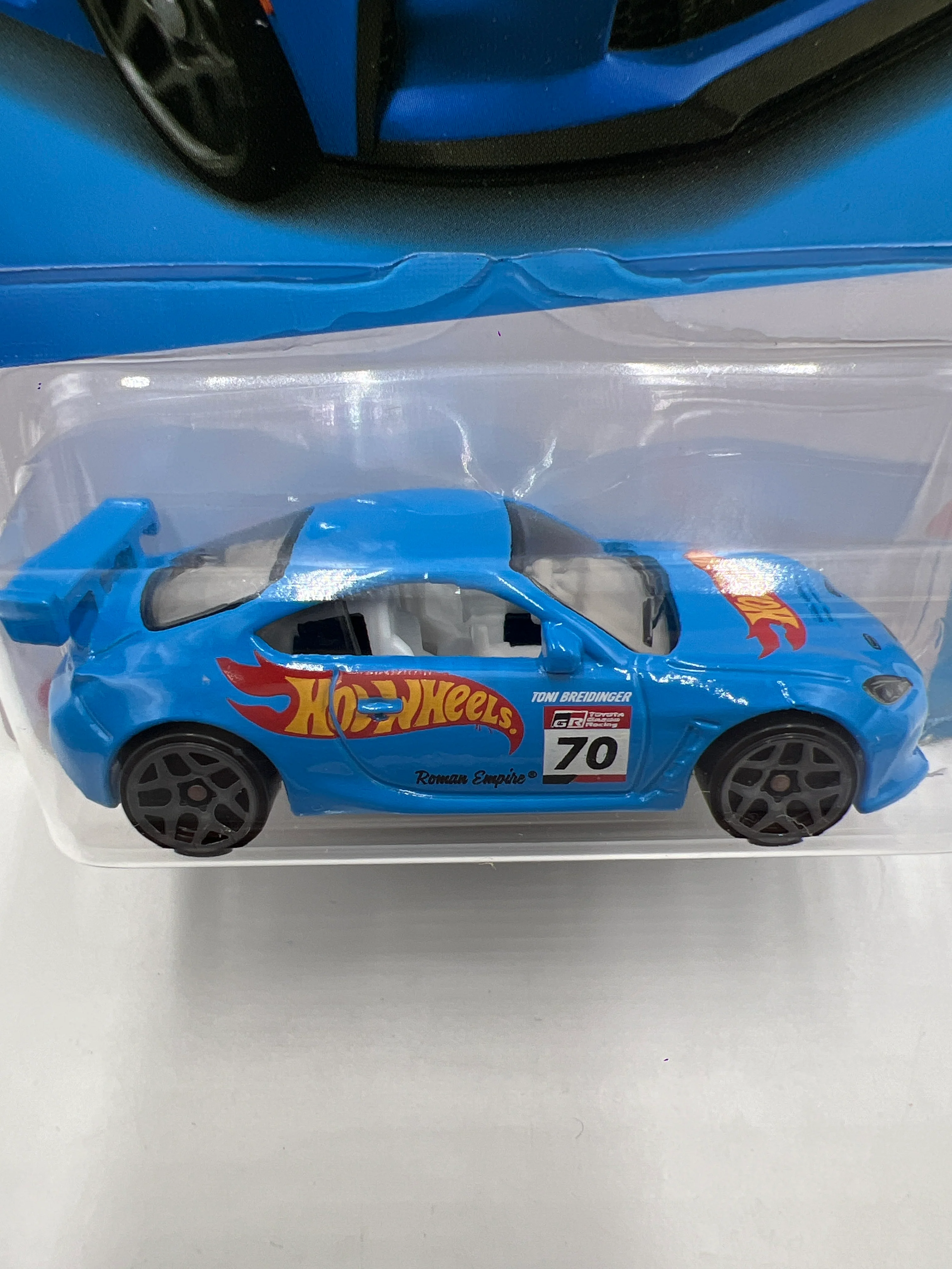 2024 Hot Wheels N Case #203 Toyota GR86 Cup Blue 95C - Image 2