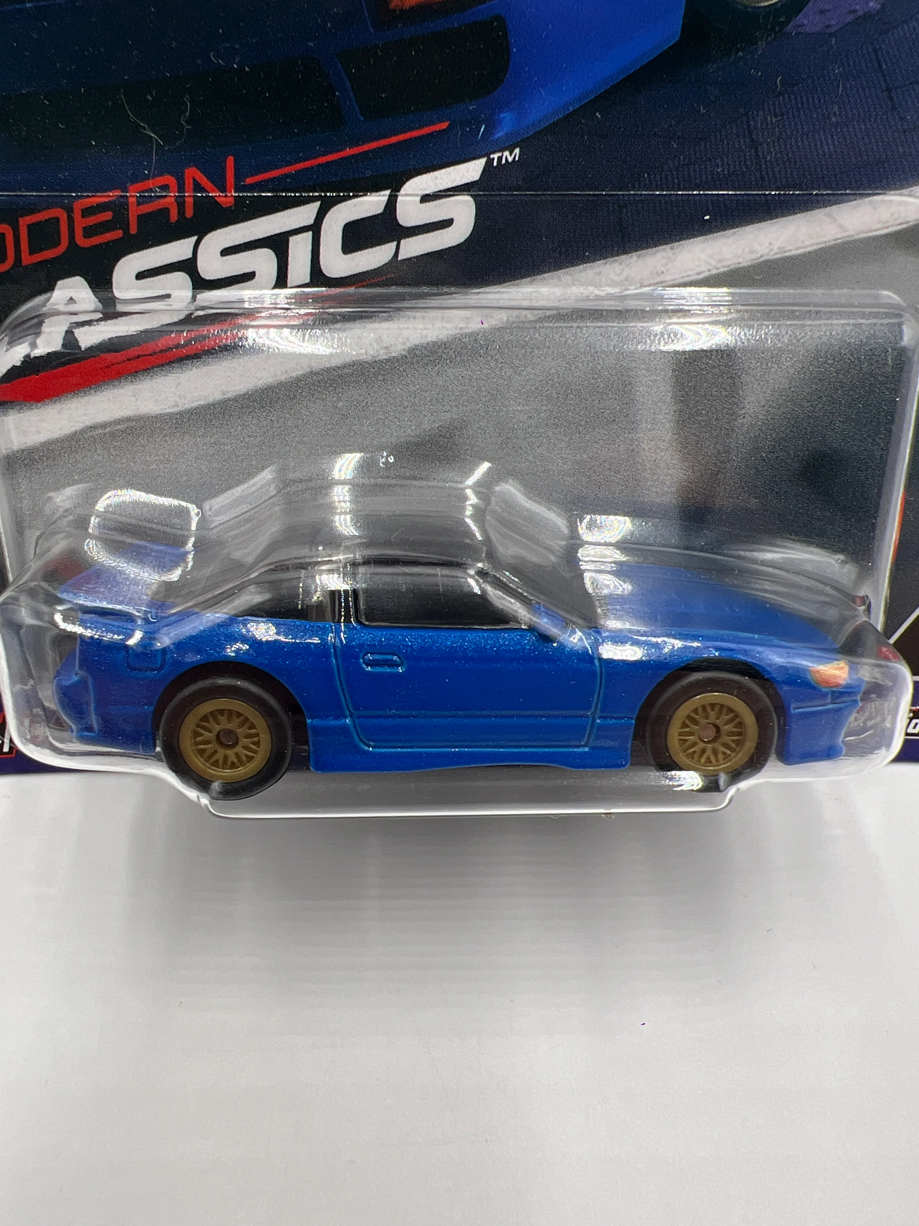 2024 Hot Wheels Premium Car Culture Modern Classics #3 Nissan SilEighty Blue 244L - Image 2
