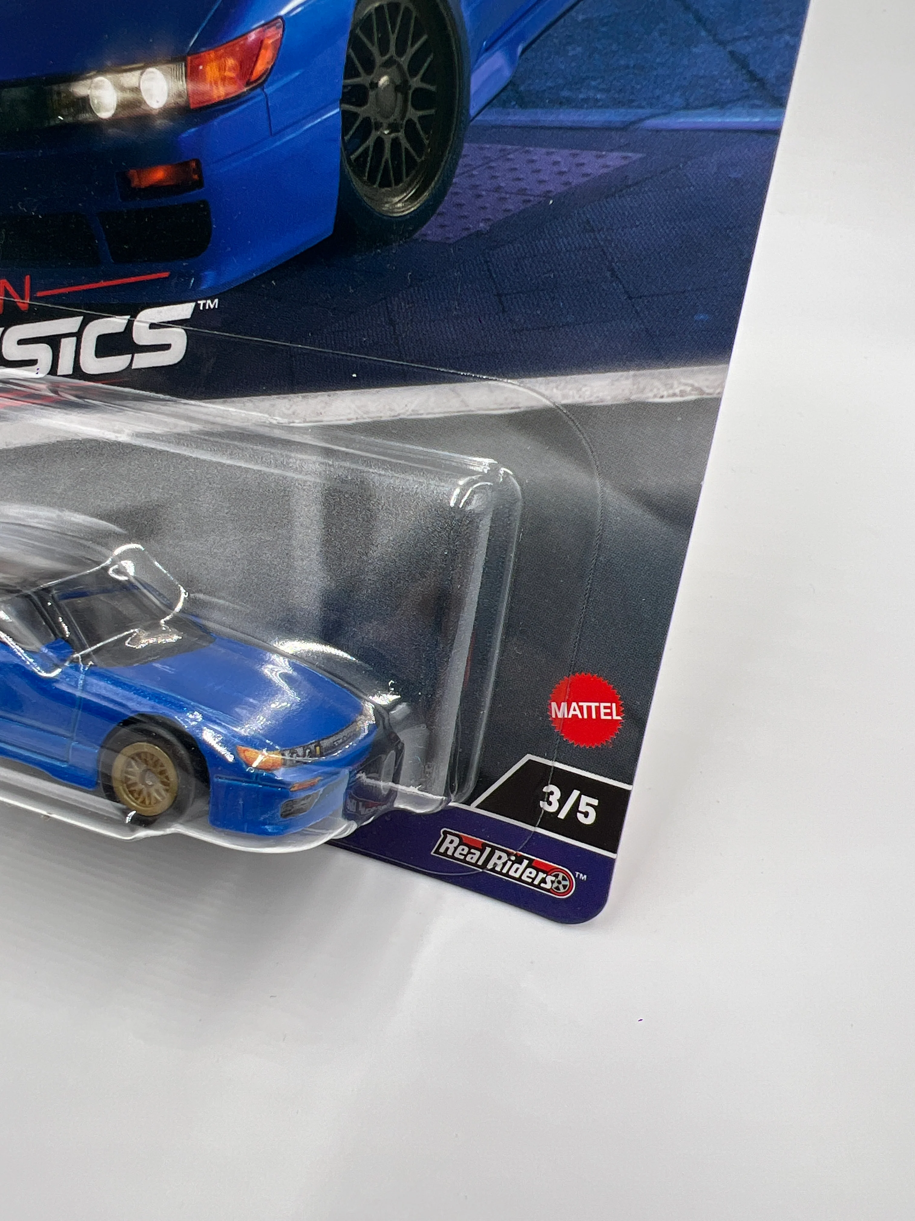 2024 Hot Wheels Premium Car Culture Modern Classics #3 Nissan SilEighty Blue 244L - Image 3