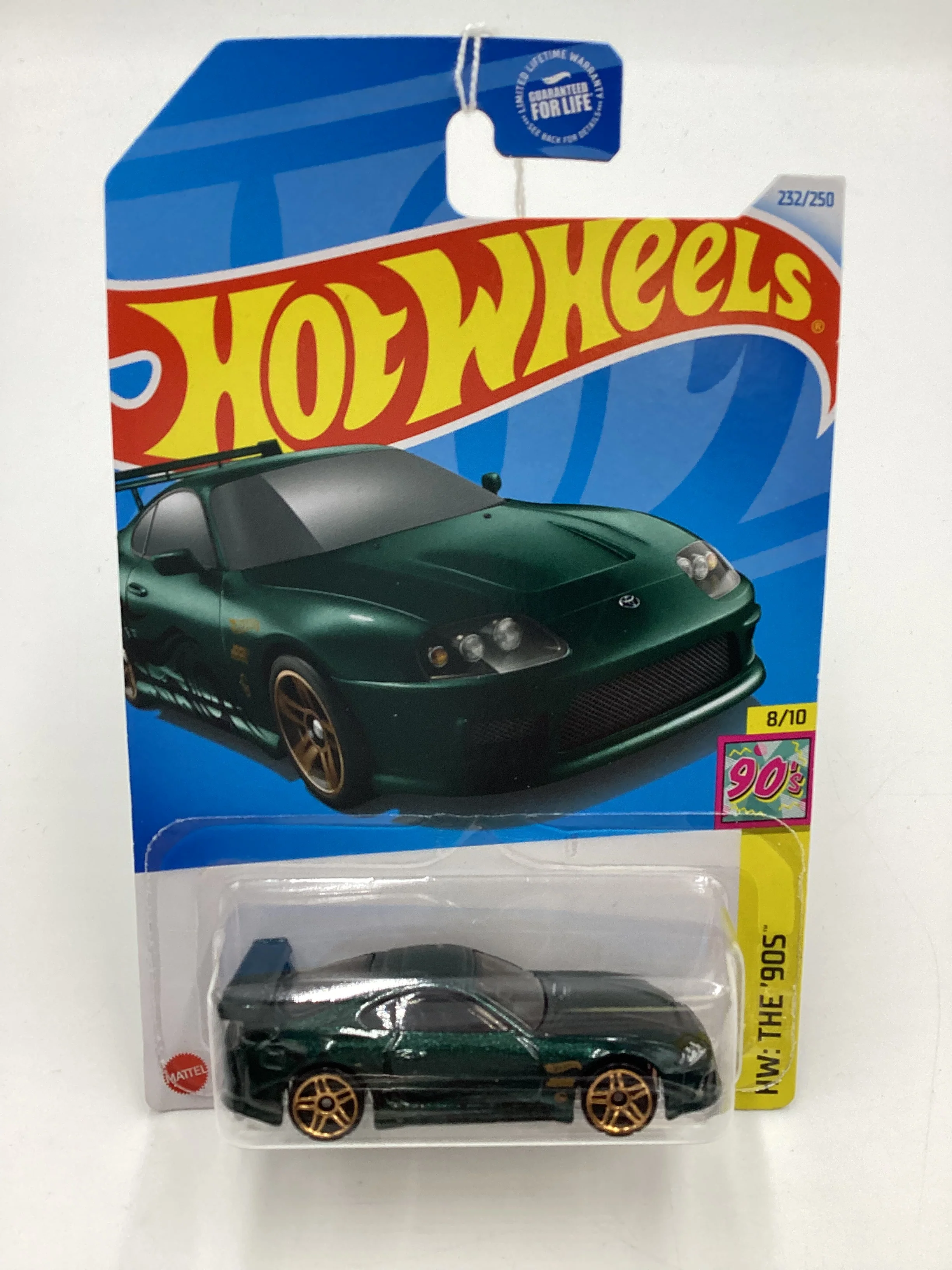 2024 Hot Wheels Q Case #232 Toyota Supra Green 94C