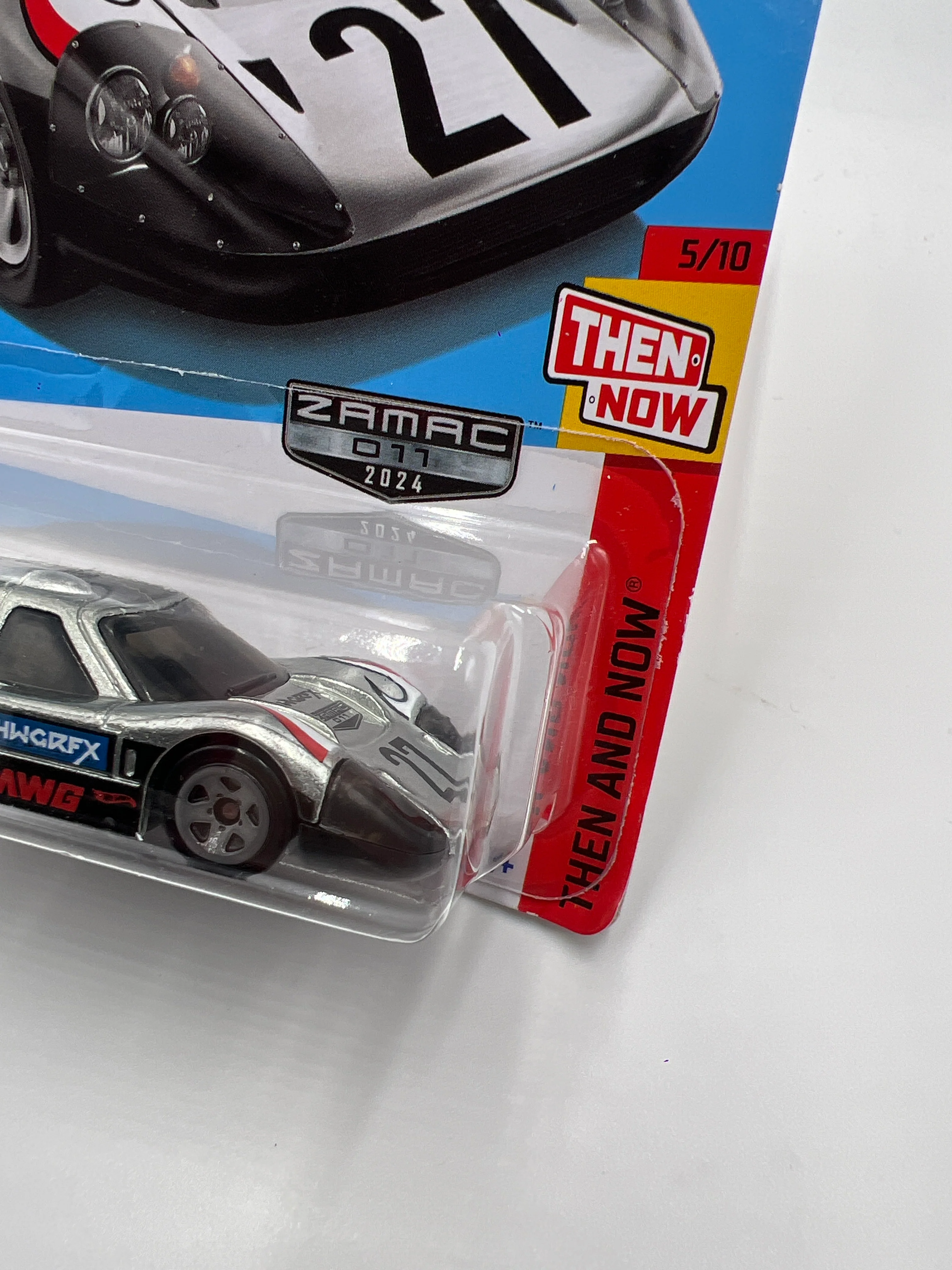 2024 Hot Wheels Q Case #220 Walmart Exclusive Zamac 011 67 Ford GT40 Mk.IV 147E - Image 4