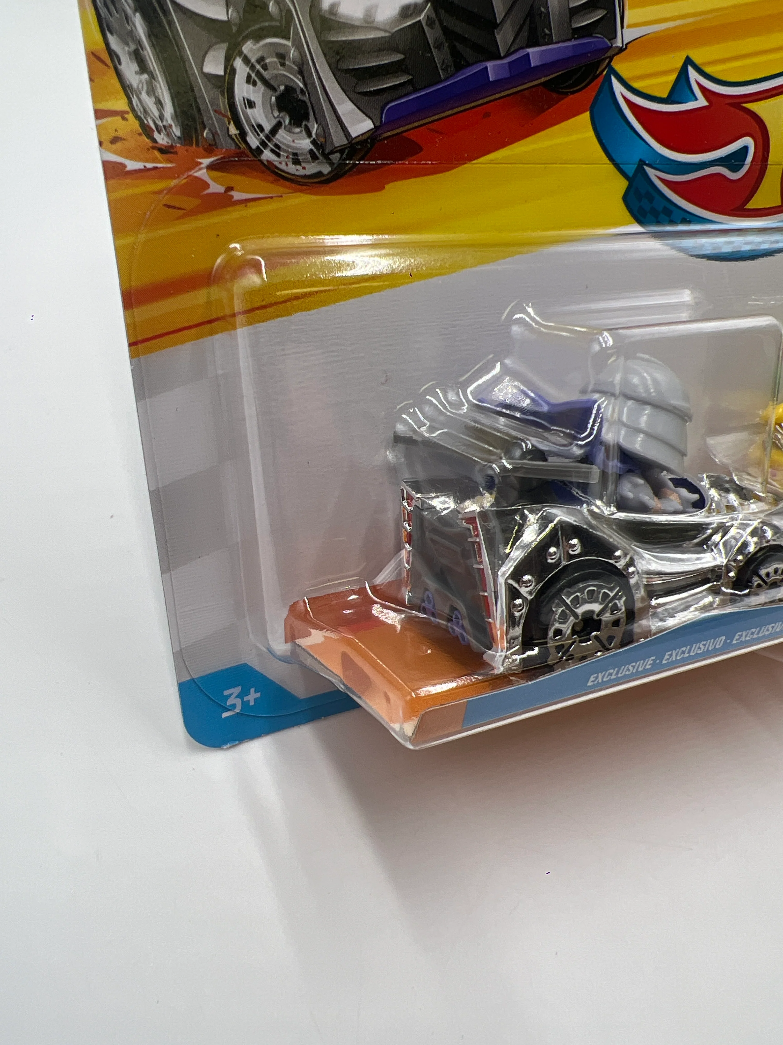 2024 Hot Wheels Racer Verse 2 Pack TMNT Shredder & Michelangelo 114C - Image 6
