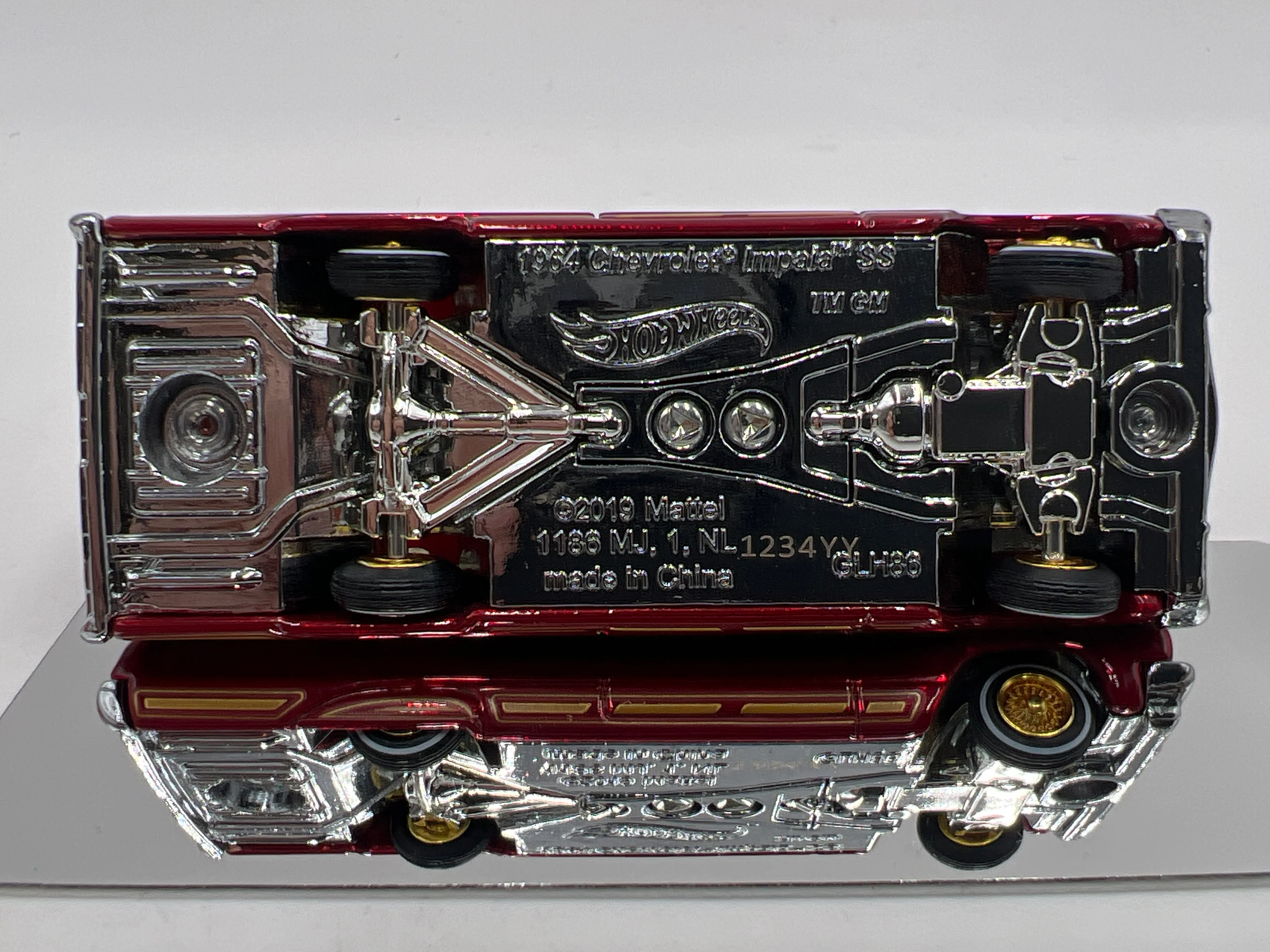2024 Hot Wheels RLC 1964 Chevrolet Impala Lowrider Red - Image 8