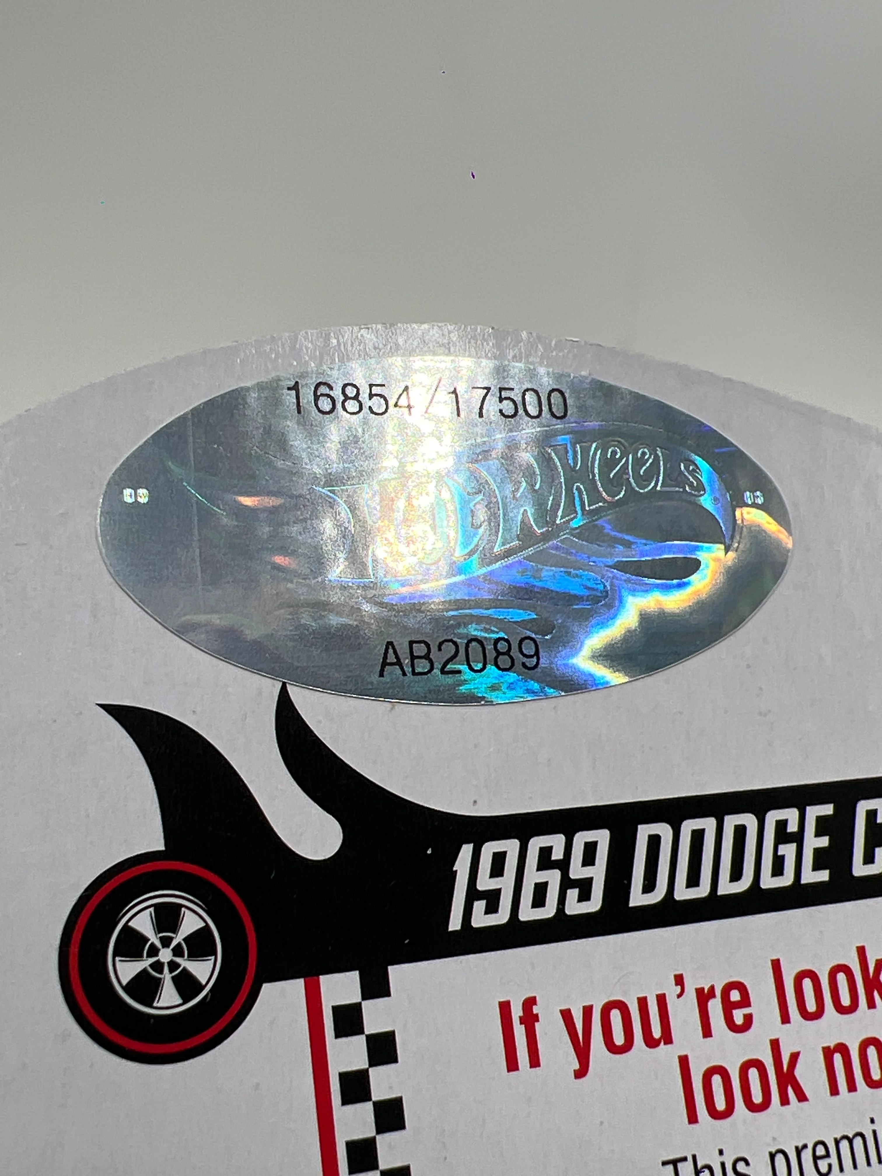 2024 Hot Wheels RLC 16754/17500 1969 Dodge Charger R/T Black W/Protector Cracked Blister - Image 8