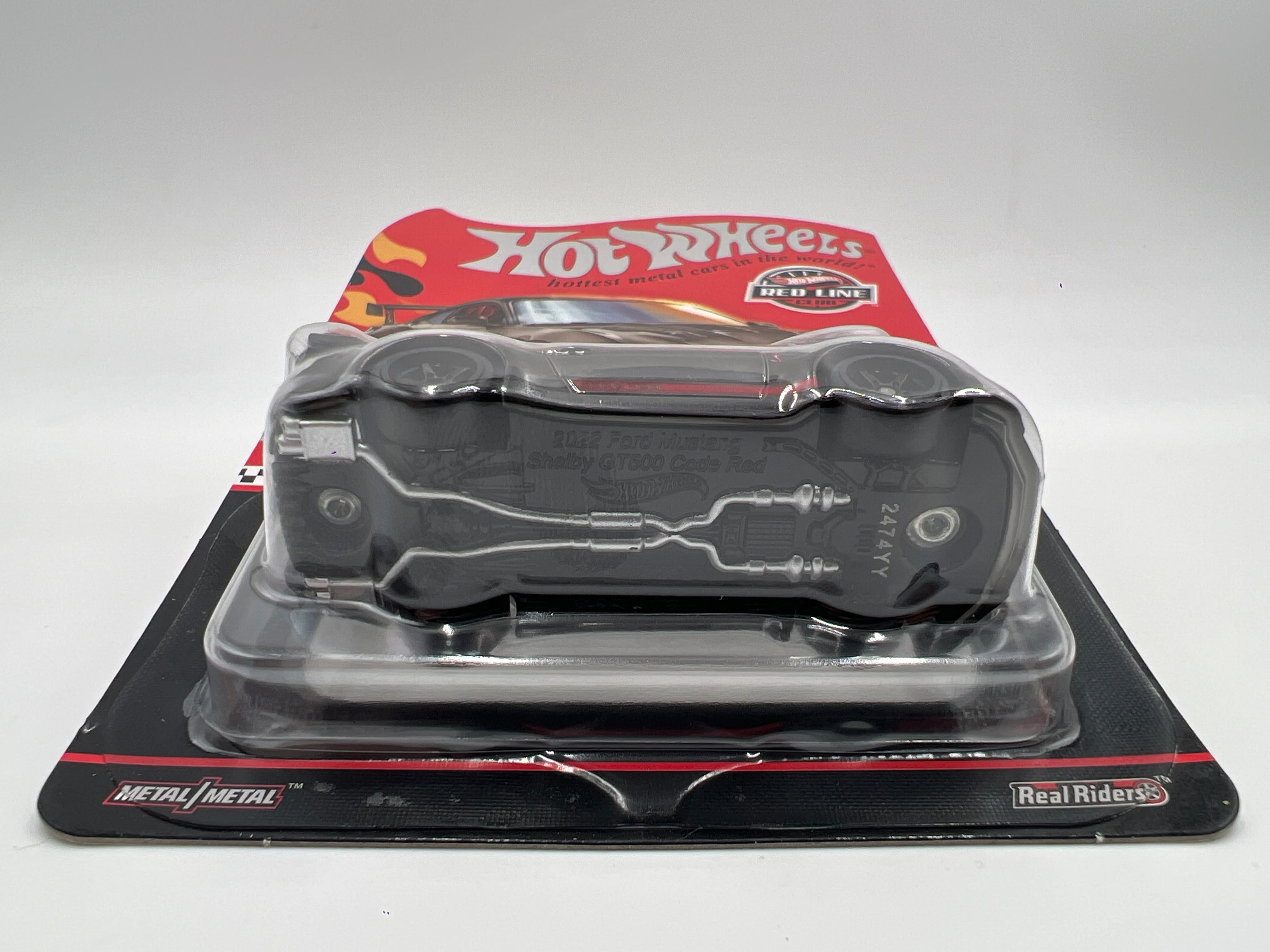 Hot Wheels RLC 2022 Ford Mustang Shelby GT500 Code Red W/Protector - Image 5