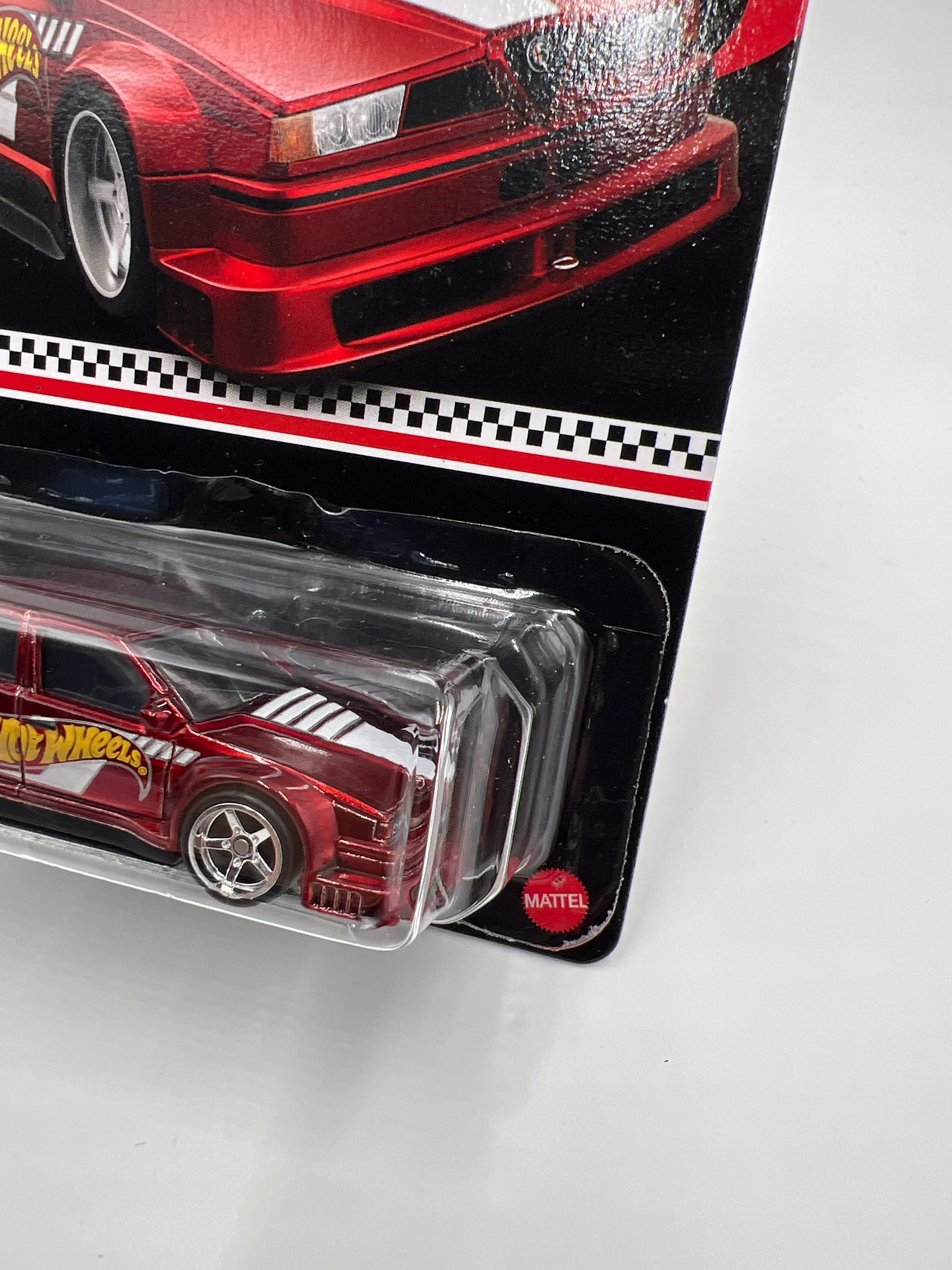2024 Hot Wheels RLC Collector Edition Mail In #5 Alfa Romeo 155 V6 Ti Red W/Protector - Image 3