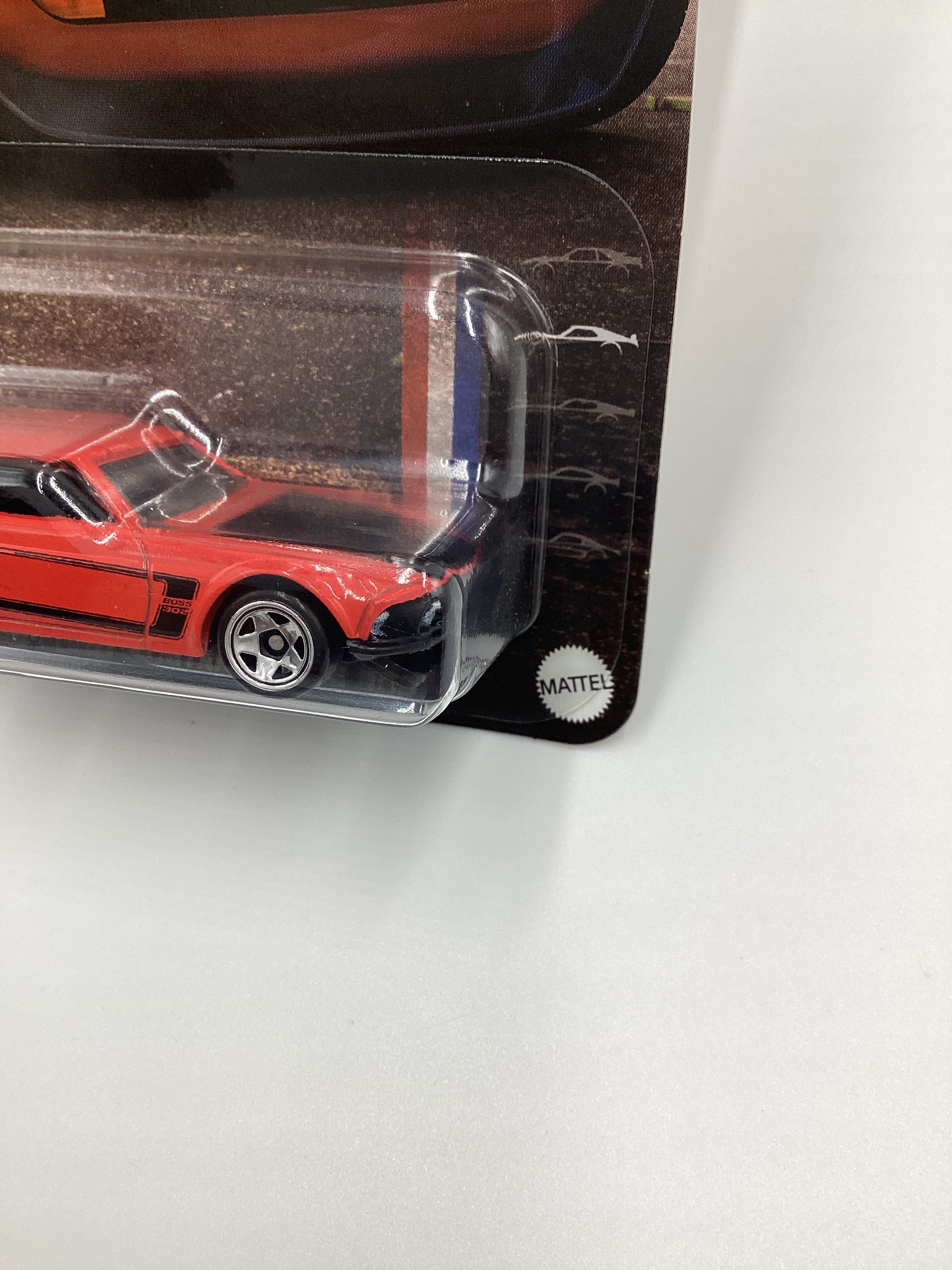 2024 Hot Wheels Silver Series 60 Years Mustang #2 84 Ford Mustang Boss 302 Red 153B - Image 4
