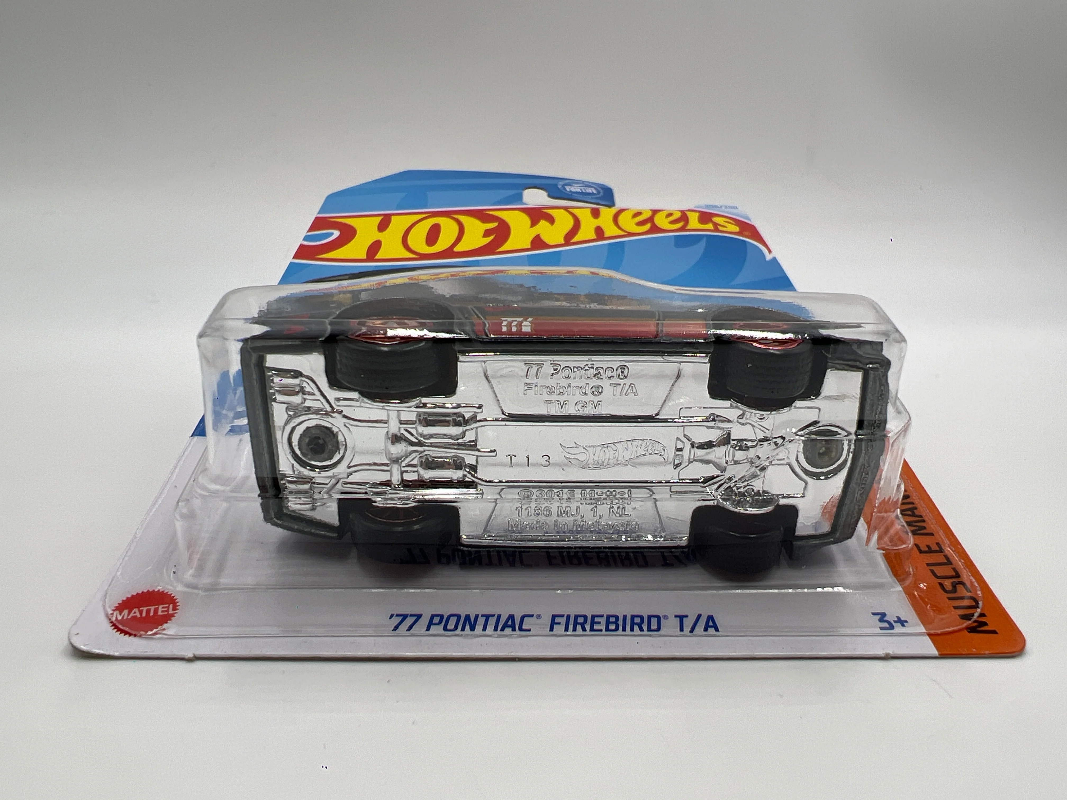 2024 Hot Wheels Super Treasure Hunt #206 L Case 77 Pontiac Firebird T/A W/Protector - Image 5