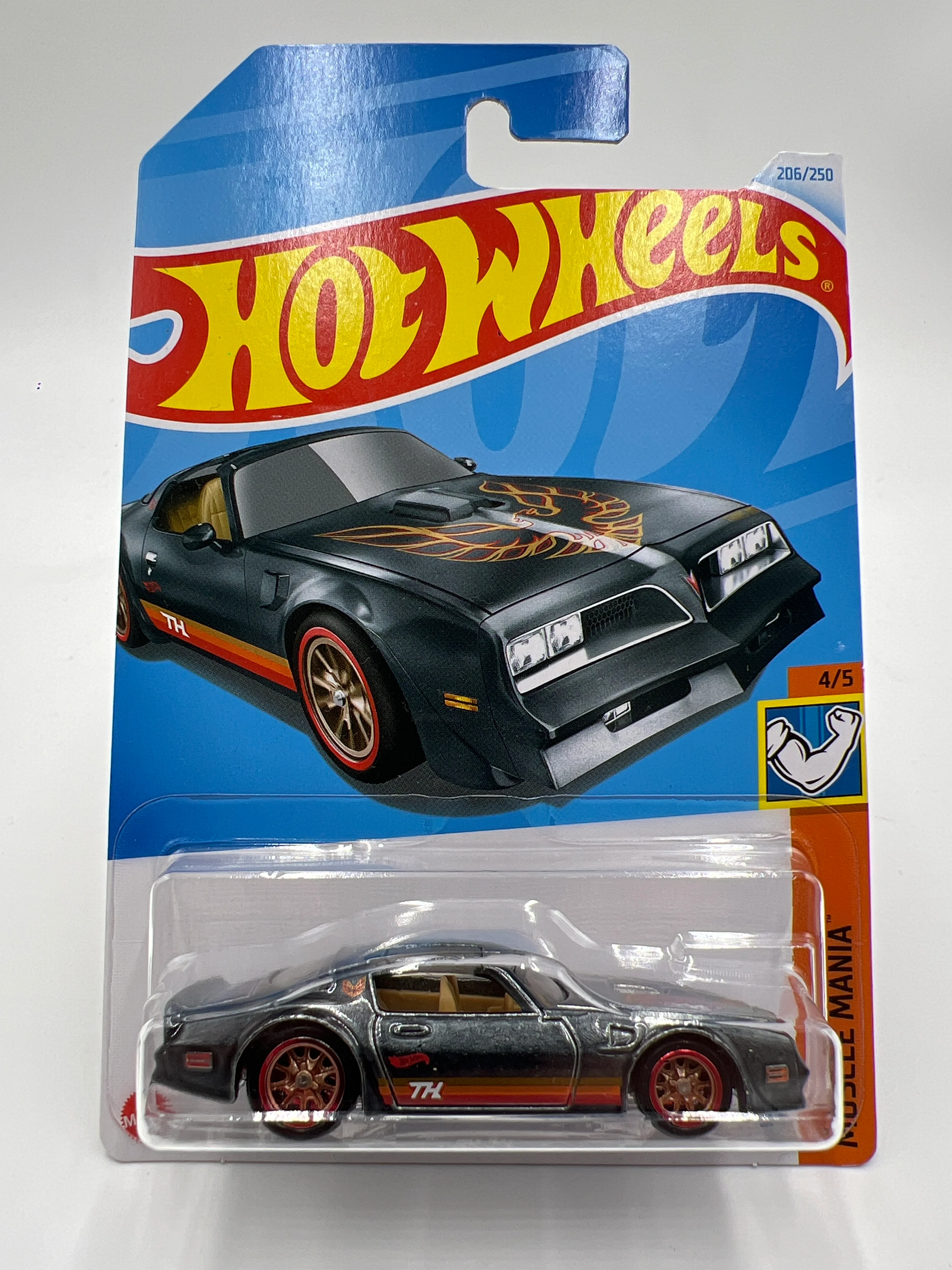 2024 Hot Wheels Super Treasure Hunt #206 L Case 77 Pontiac Firebird T/A W/Protector - Image 2