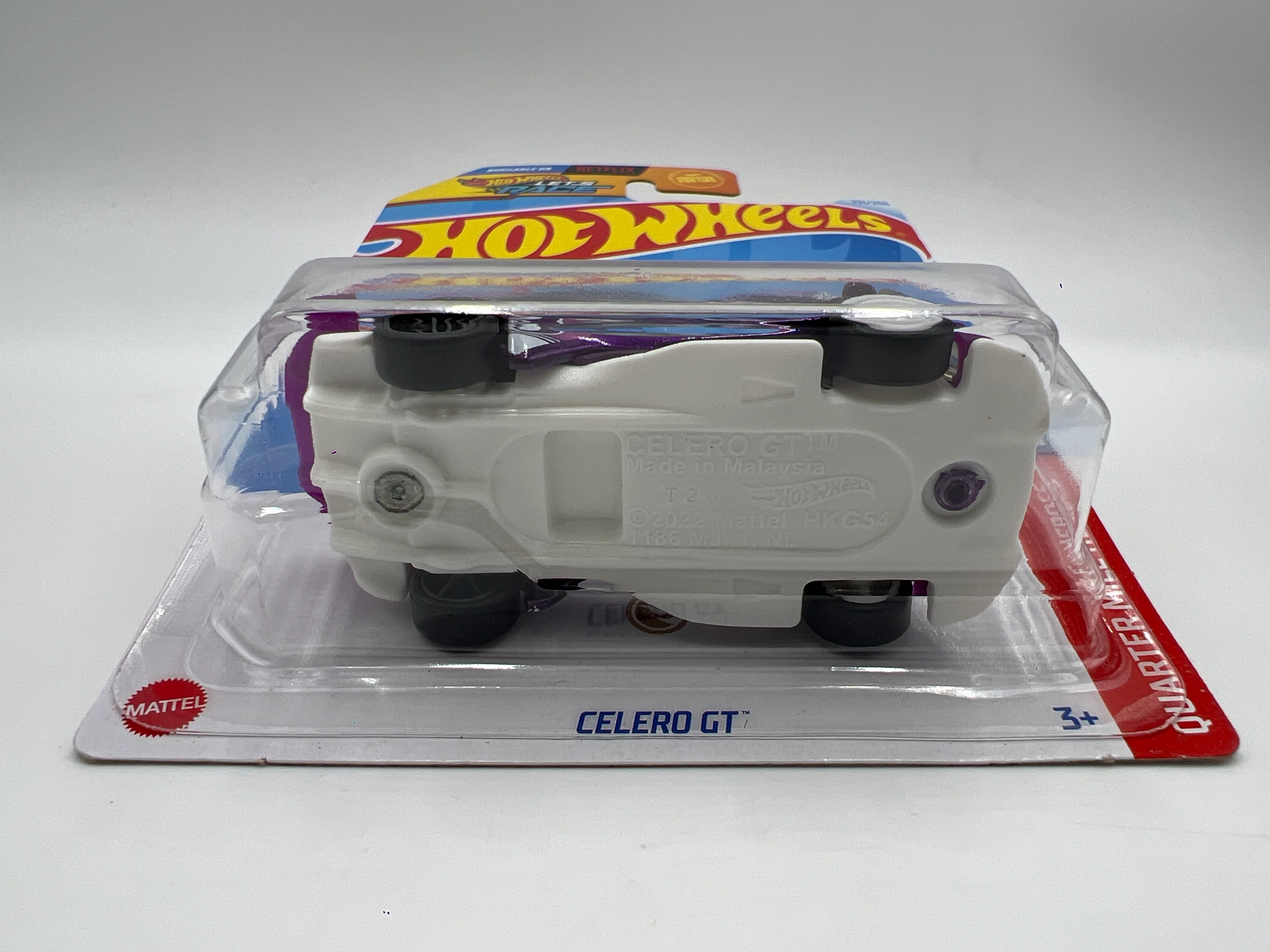2024 Hot Wheels Super Treasure Hunt #231 Celero GT Purple W/Protector - Image 6
