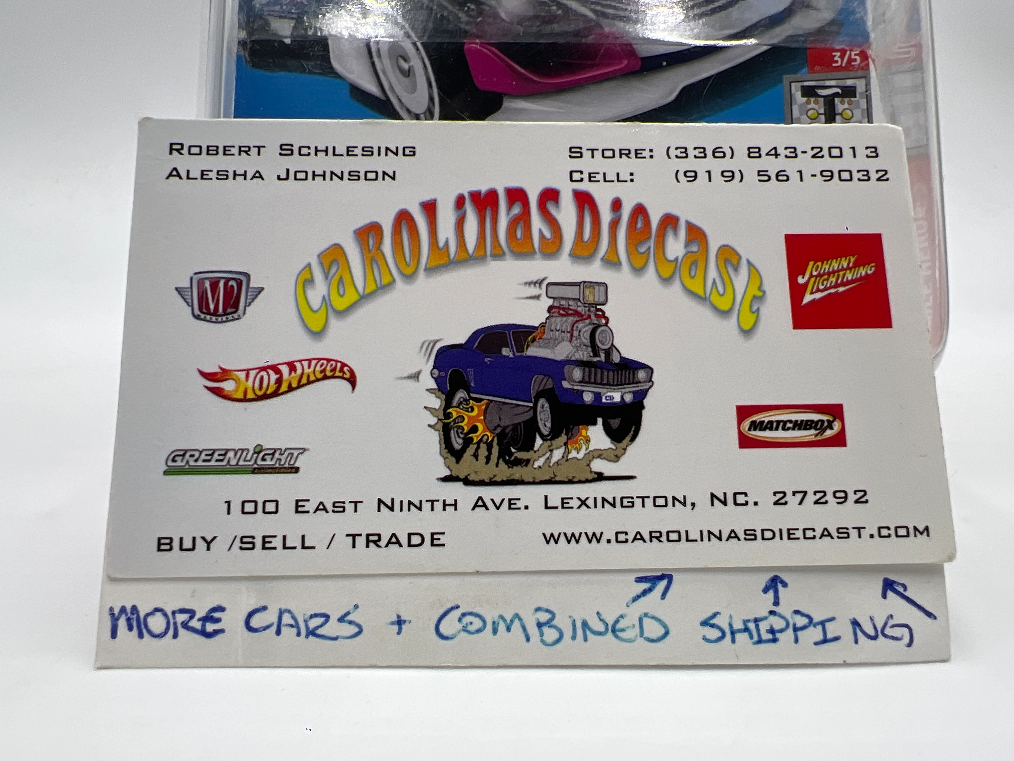 2024 Hot Wheels Super Treasure Hunt #231 Celero GT Purple W/Protector - Image 9