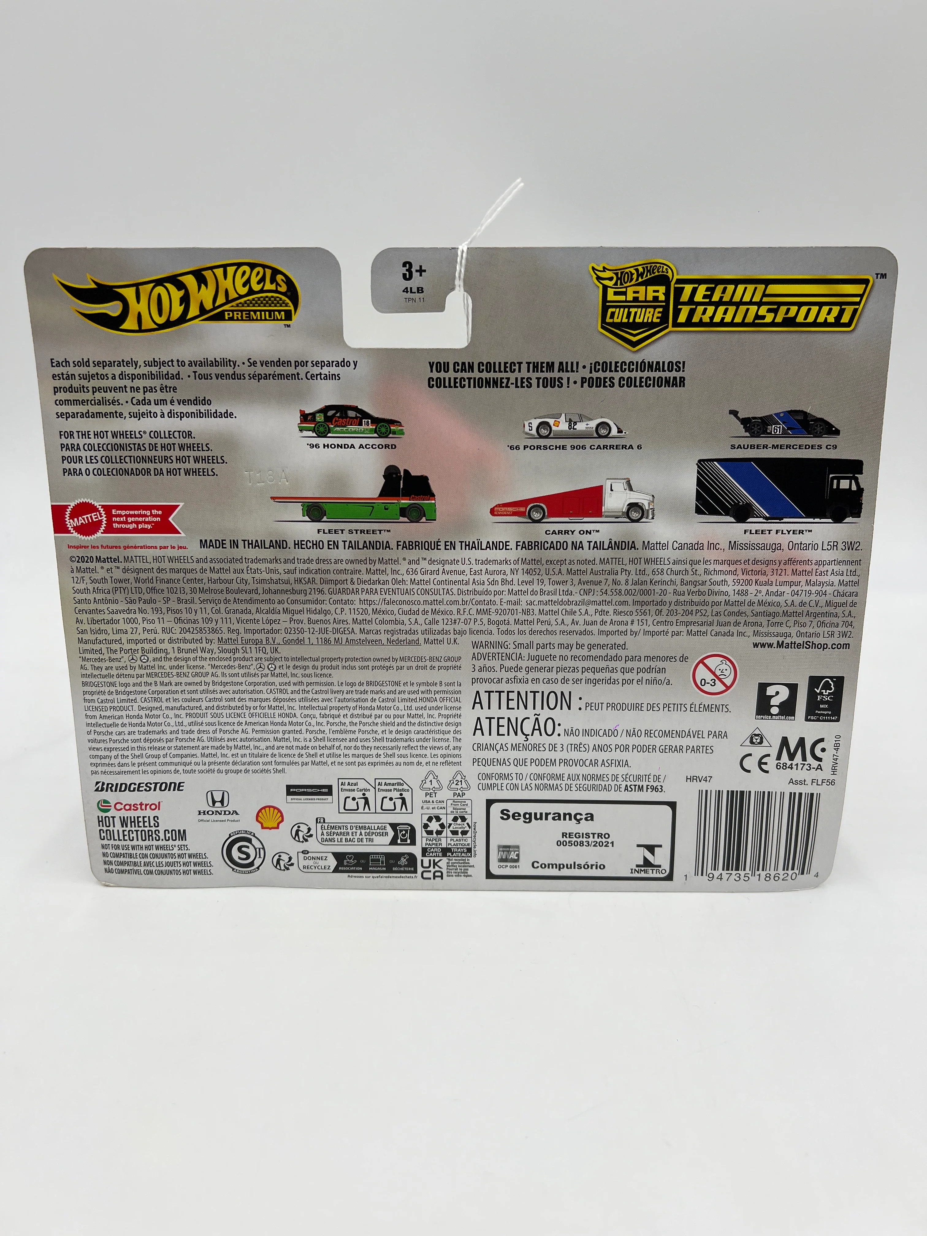 2024 Hot Wheels Team transport #66 66 Porsche 906 Carrera 6 / Carry On 281F - Image 5