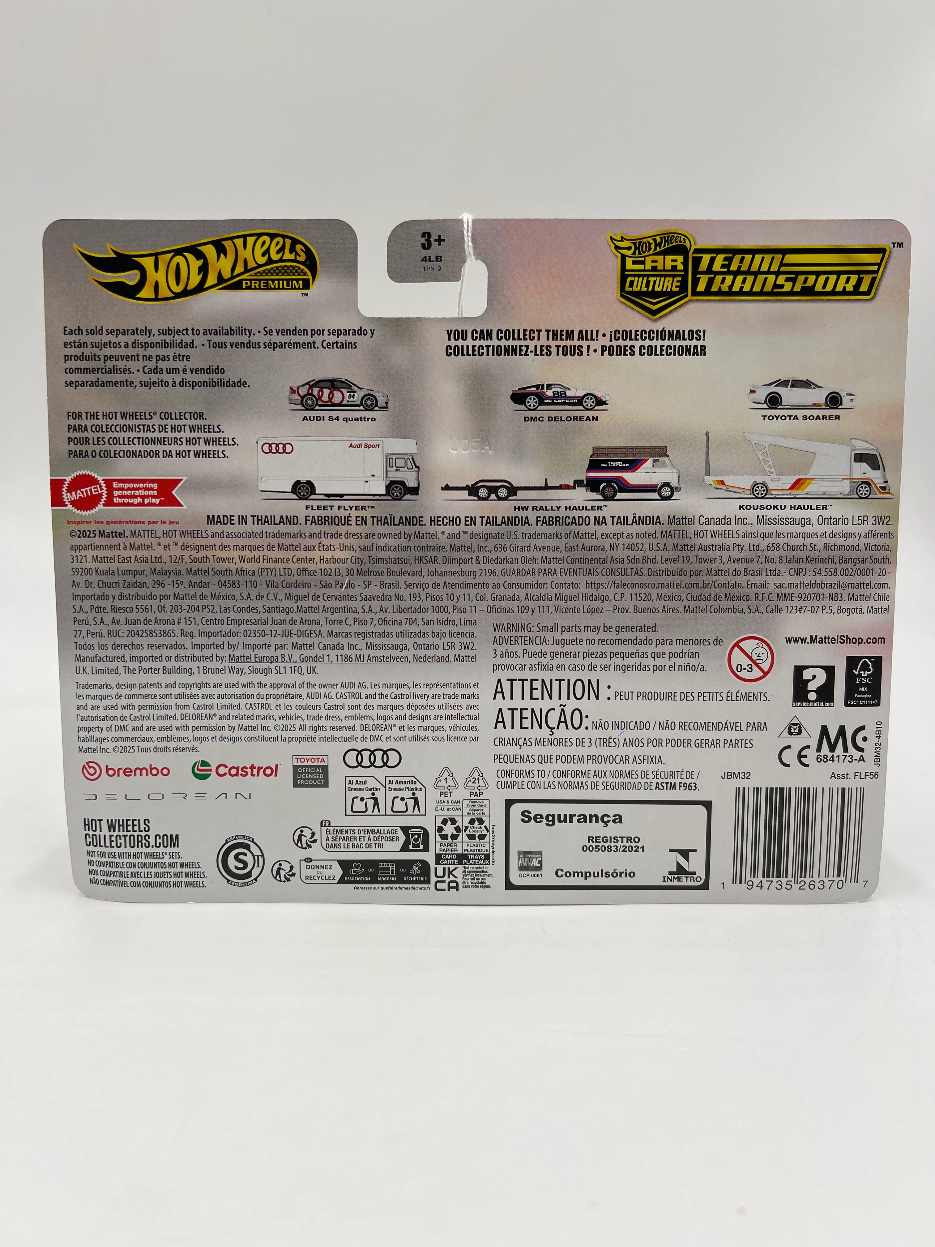 Hot Wheels Team Transport #79 Toyota Soarer & Kousoku Hauler 281A - Image 7