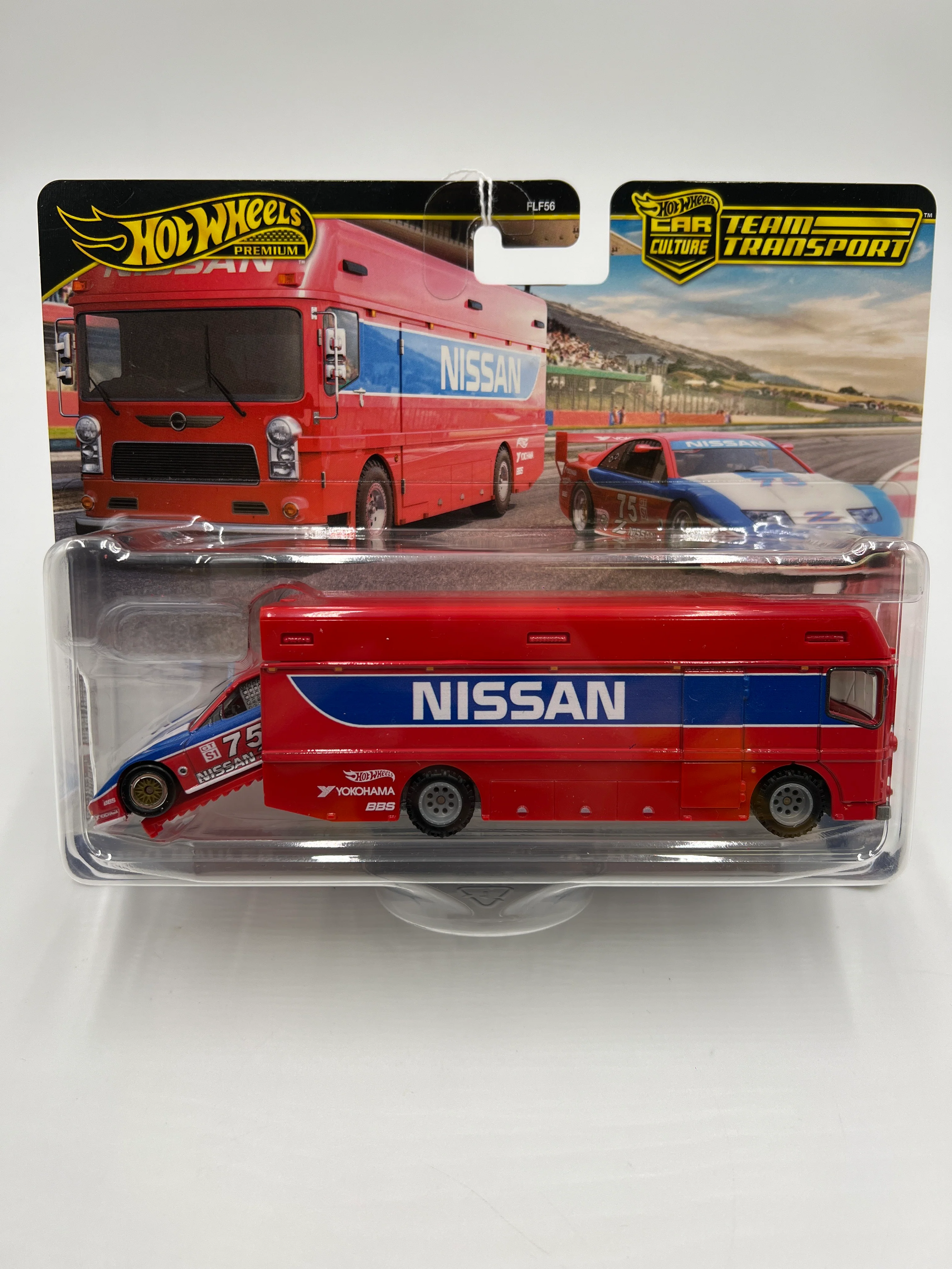 2024 Hot Wheels Team Transport #73 Euro Hauler & 94 Nissan 300 ZX GTS 280F - Image 2