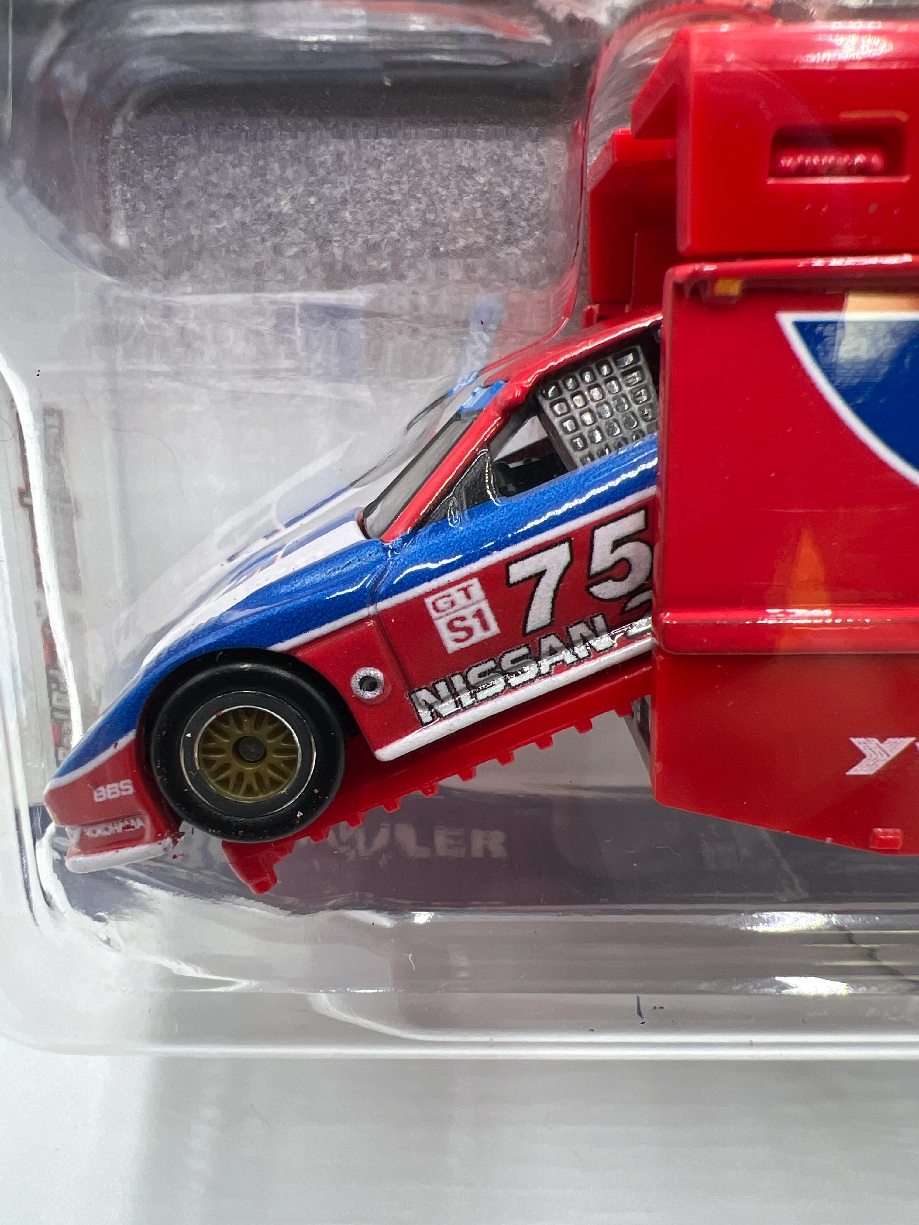 2024 Hot Wheels Team Transport #73 Euro Hauler & 94 Nissan 300 ZX GTS 280F - Image 3