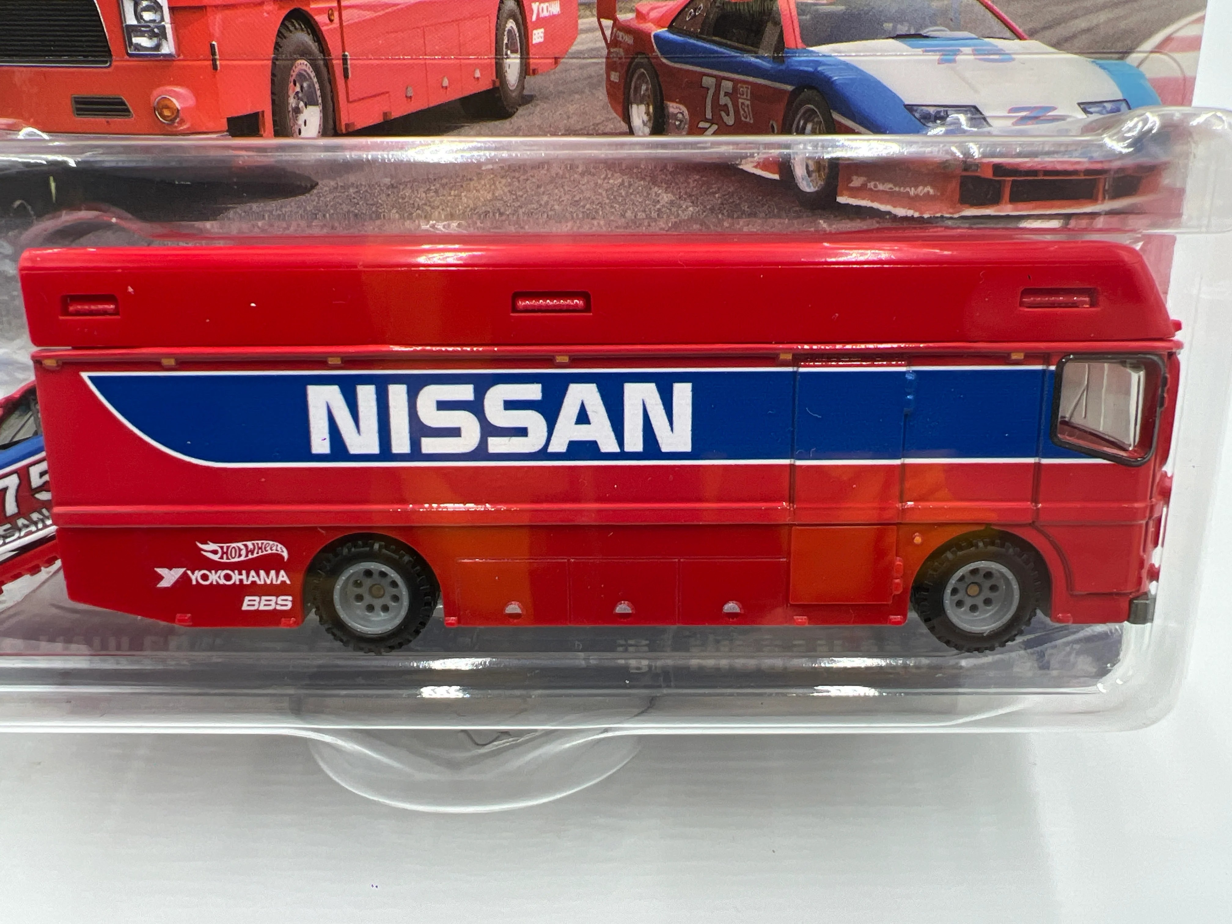 2024 Hot Wheels Team Transport #73 Euro Hauler & 94 Nissan 300 ZX GTS 280F - Image 4