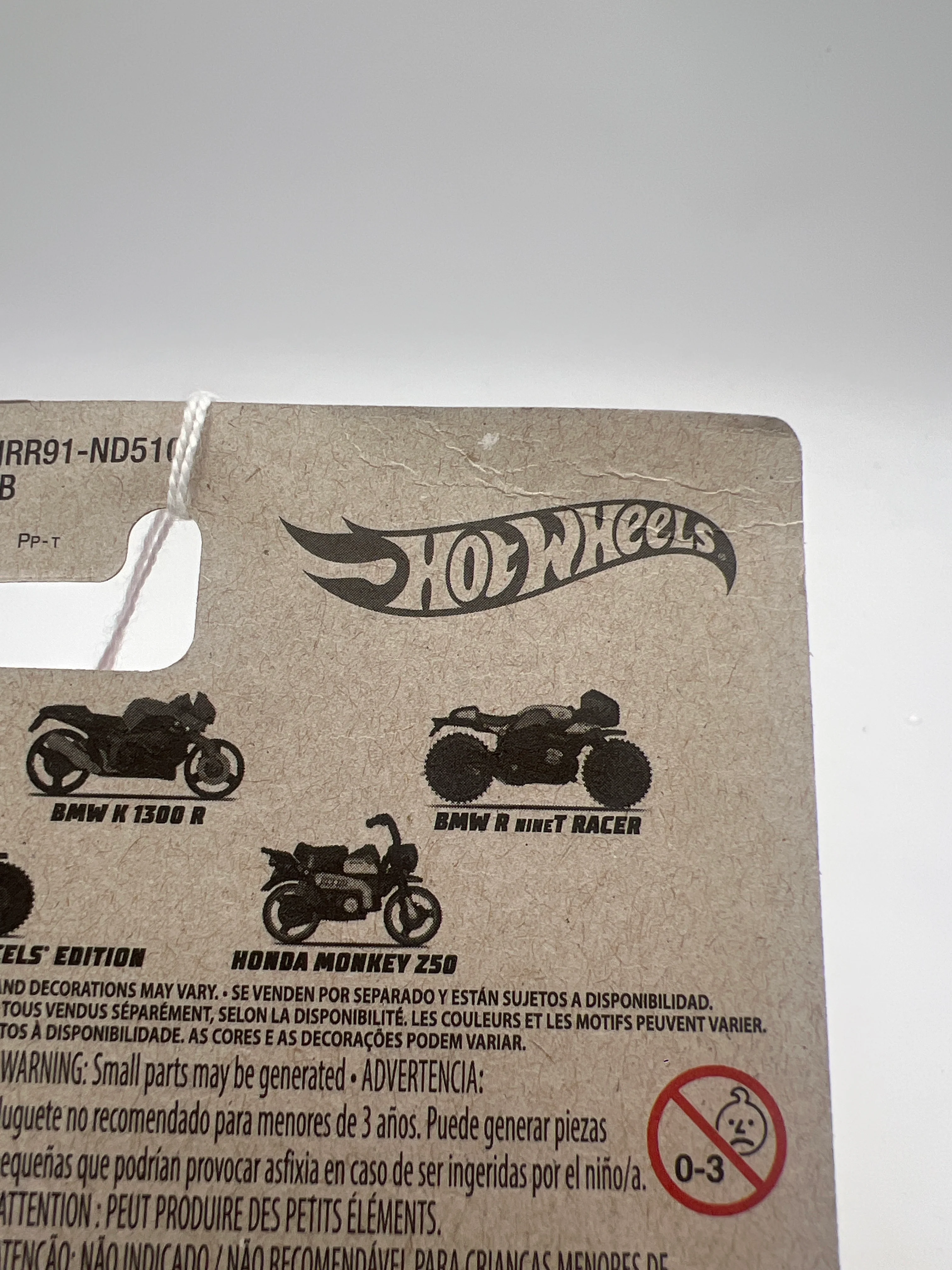 2024 Hot Wheels Themed Auto Motorcycle Club #2 BMW K 1300 R card not perfect 160H - Image 7