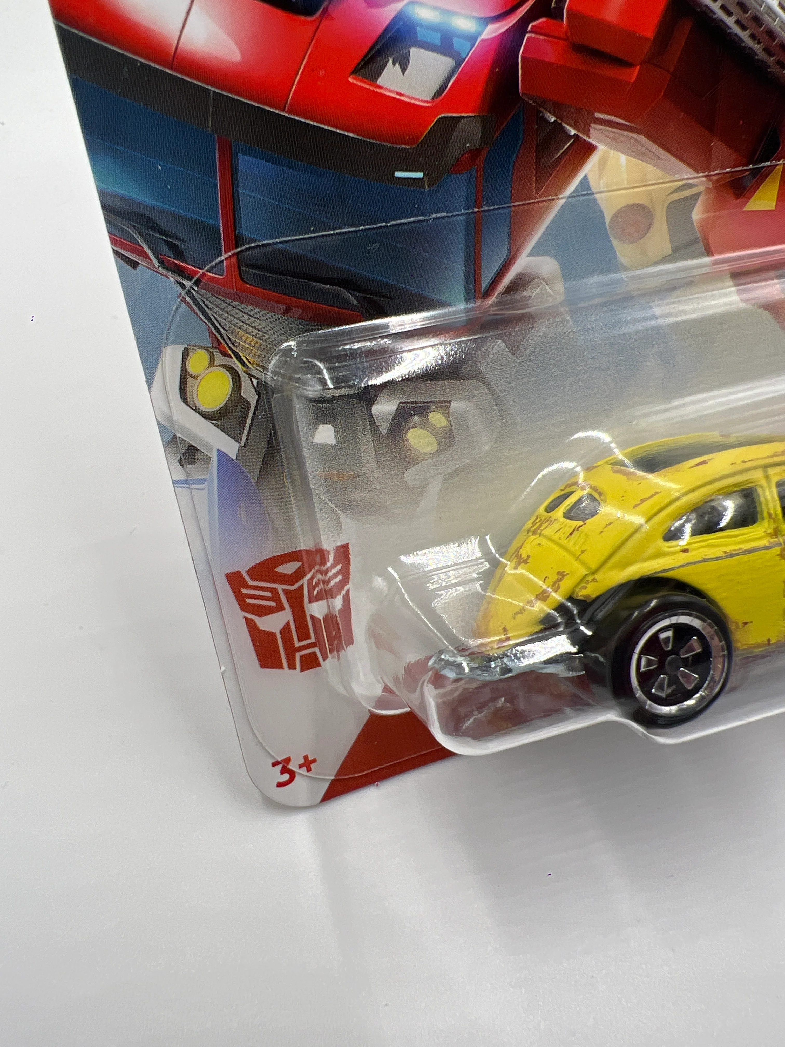 2024 Hot Wheels Transformers #1 Custom Volkswagen Beetle Yellow 159H - Image 5
