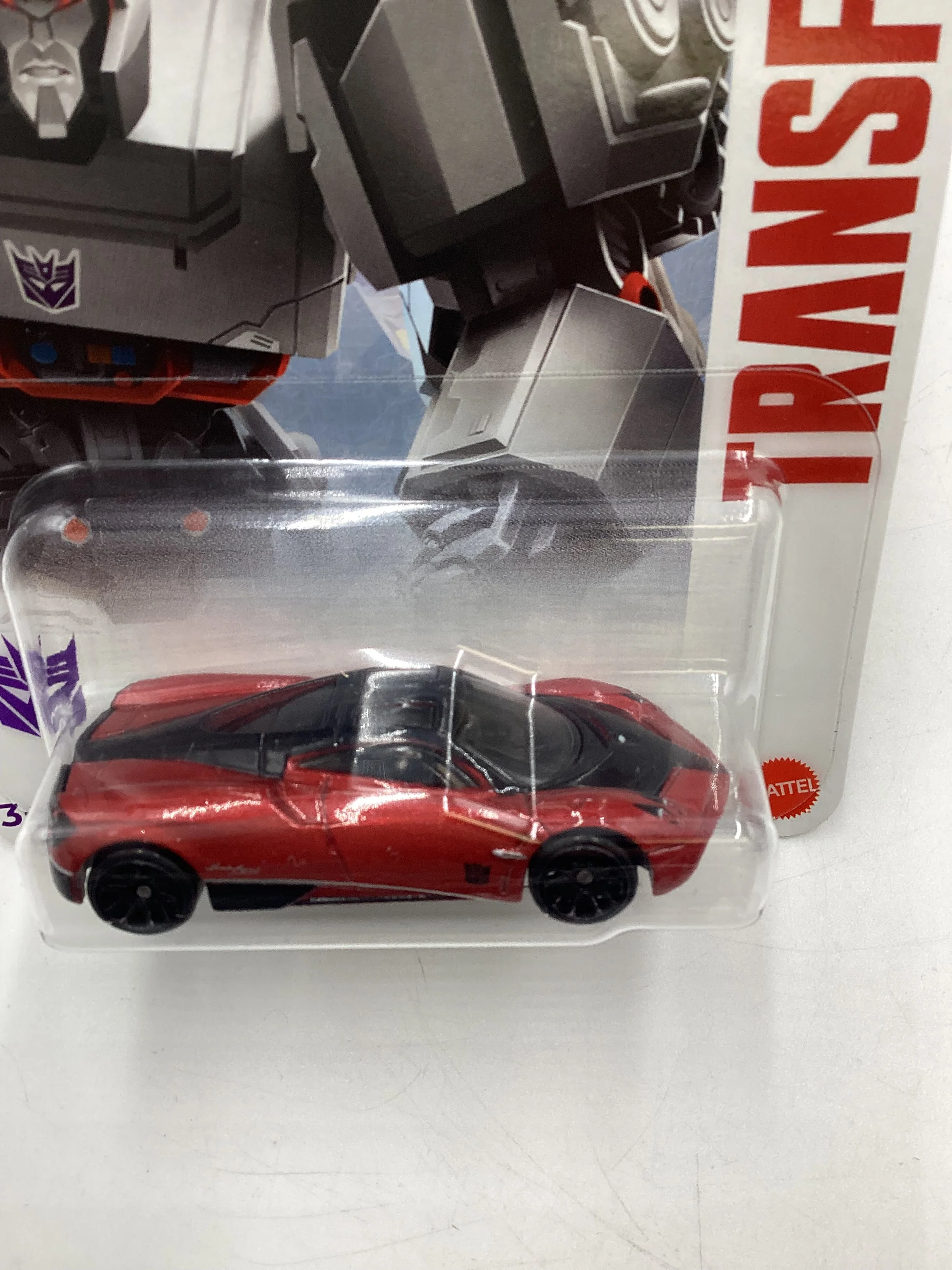 2024 Hot Wheels Transformers #5 Pagani Huayra Walmart Exclusive 158i - Image 6