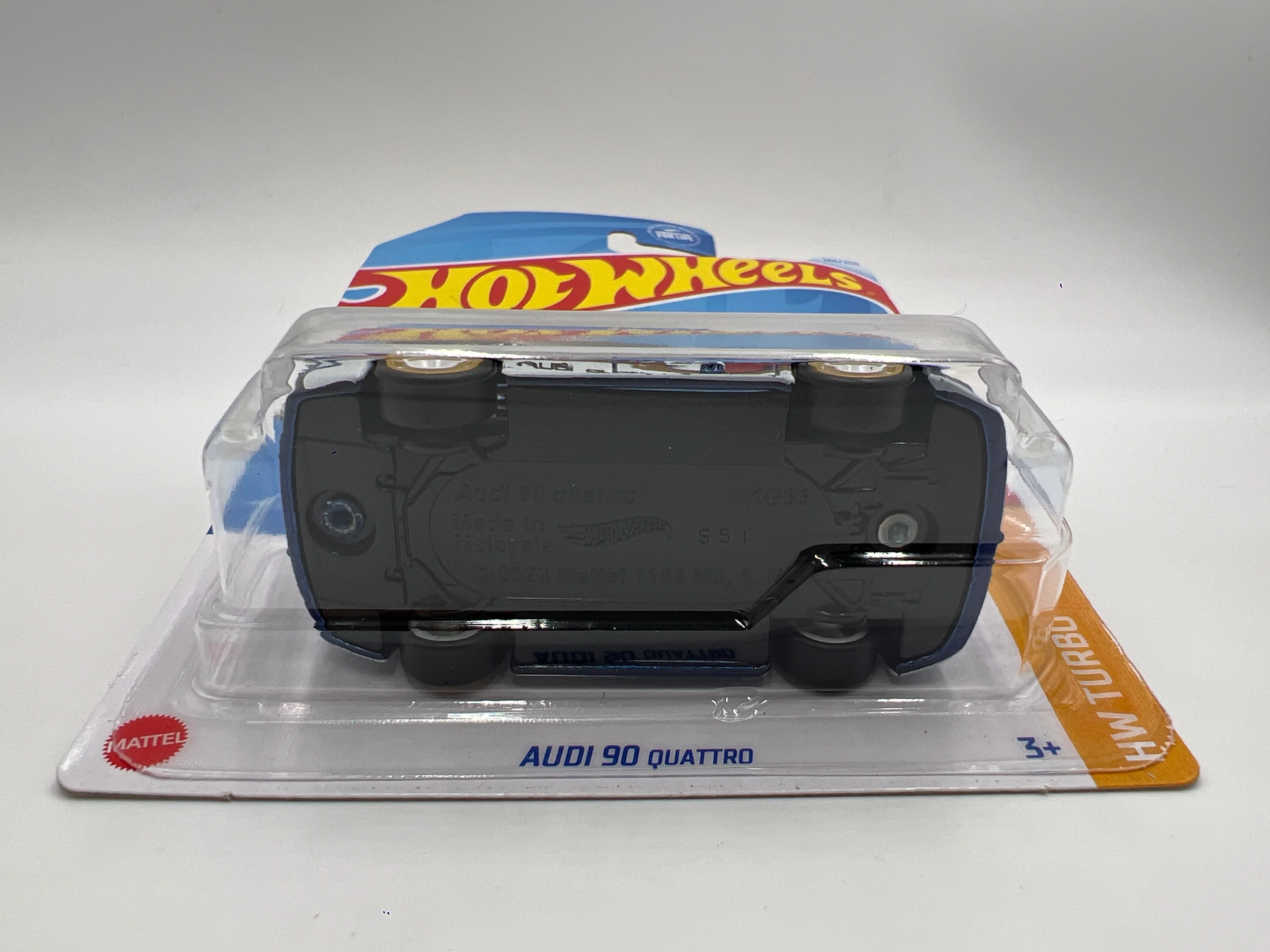 2024 Hot Wheels Super Treasure Hunt #144 Audi 90 Quattro Blue W/Protector - Image 5