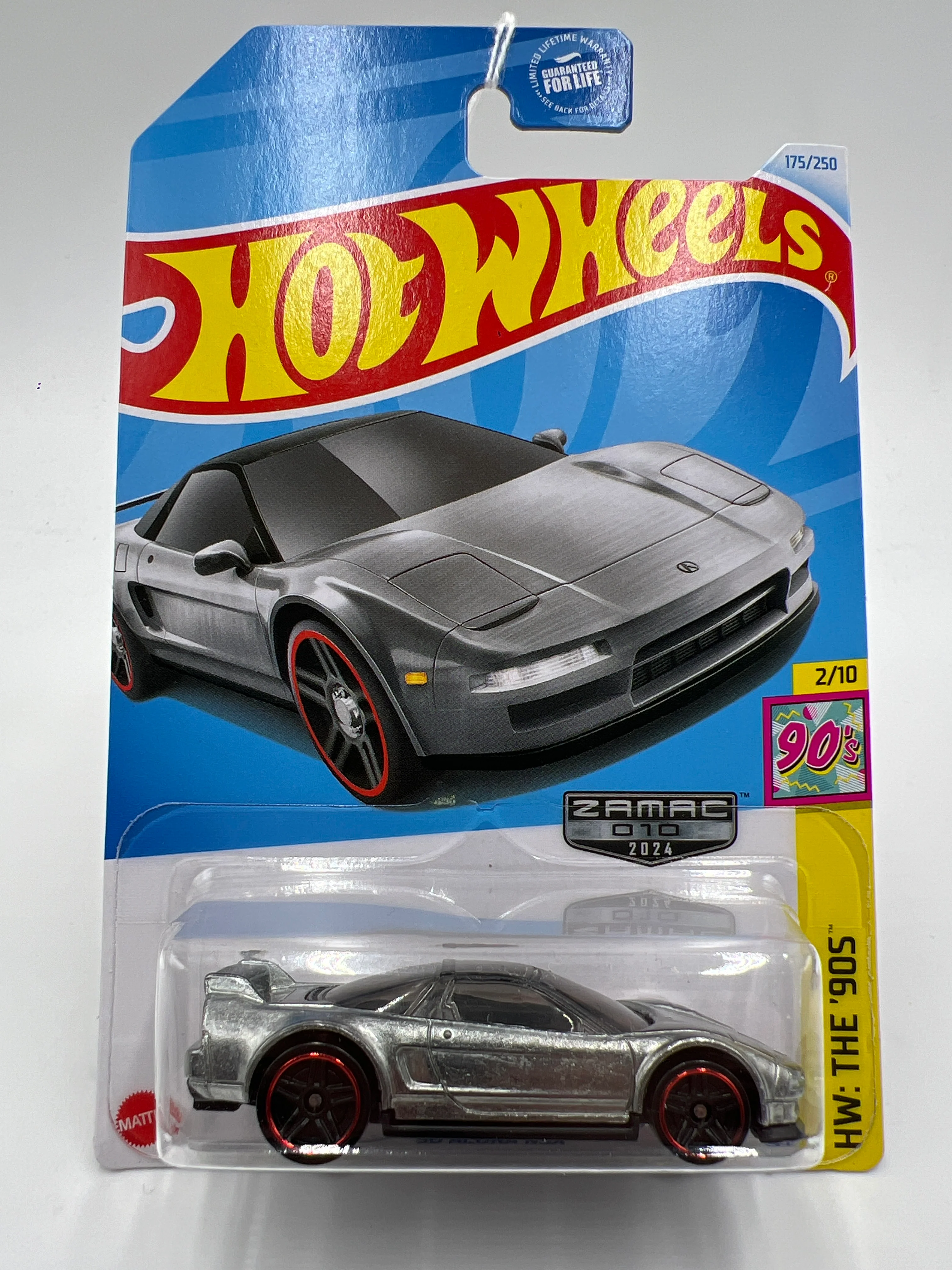 2024 Hot Wheels Walmart Exclusive Zamac 010 #175 90 Acura NSX 148E - Image 2