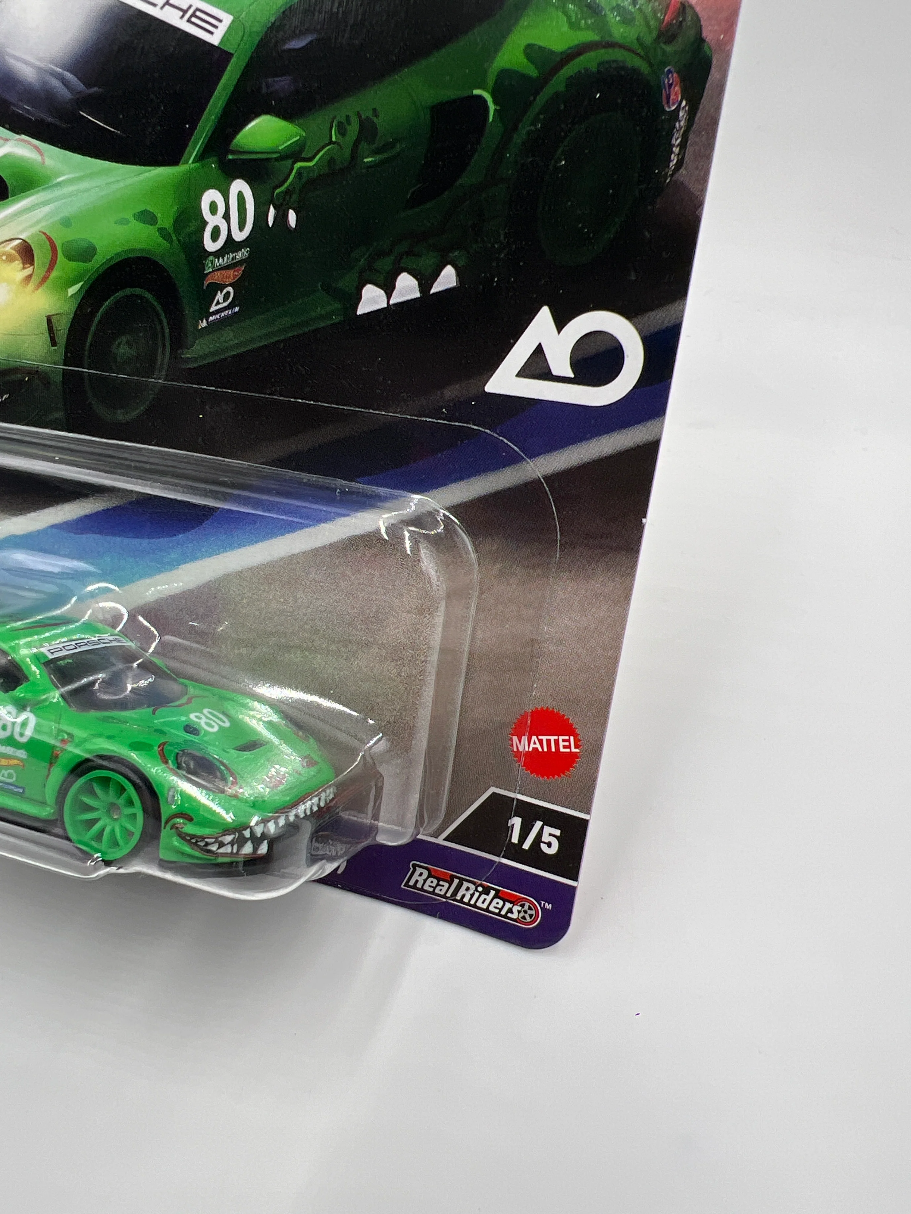 Hot Wheels Premium Race Day #1 Rexy Porsche 911 GT3 R 992 Green 241B - Image 3