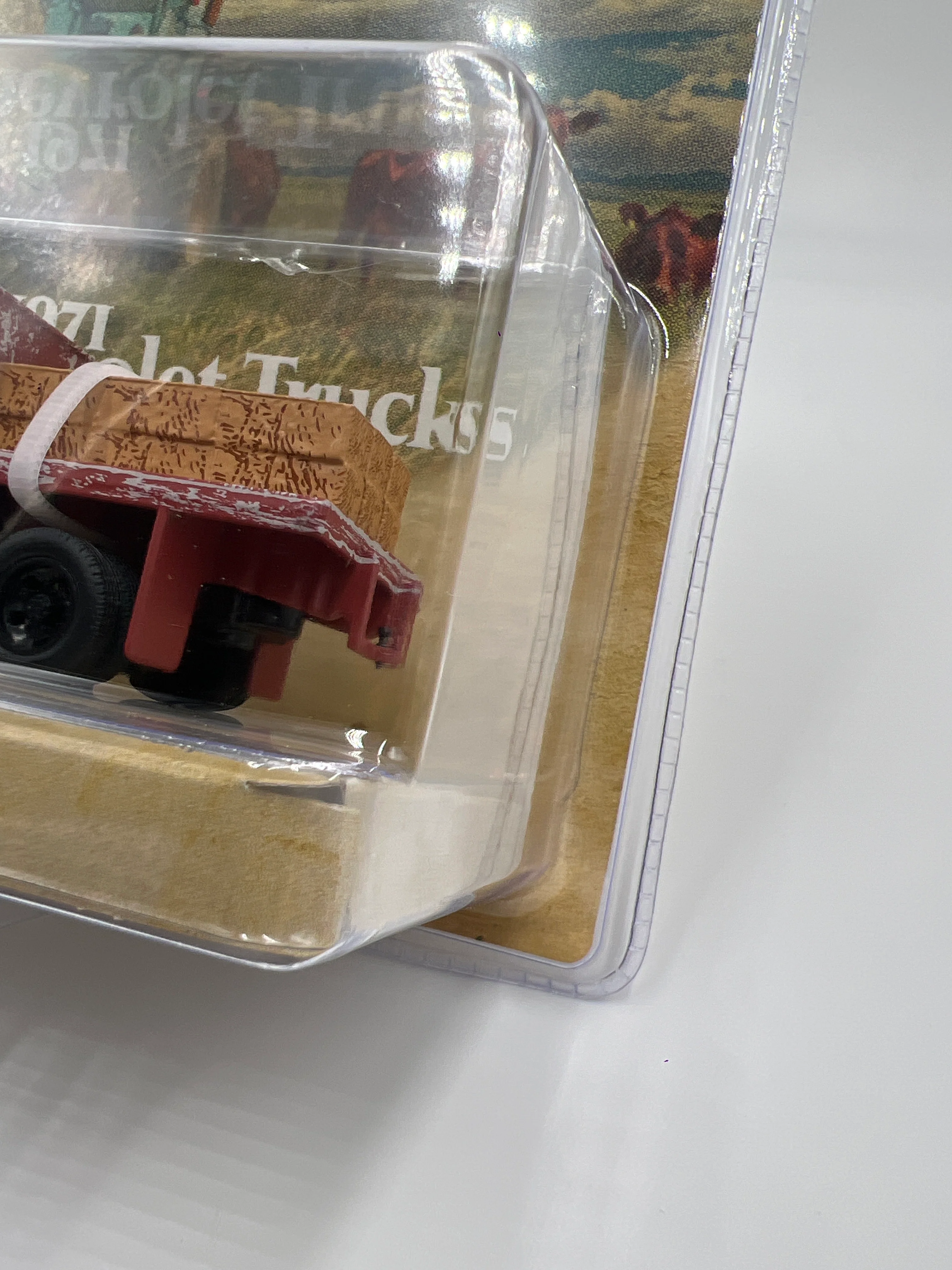2024 M2 Machines Diorama 1971 Chevrolet C60 Truck Blue R04 see description 195H - Image 3